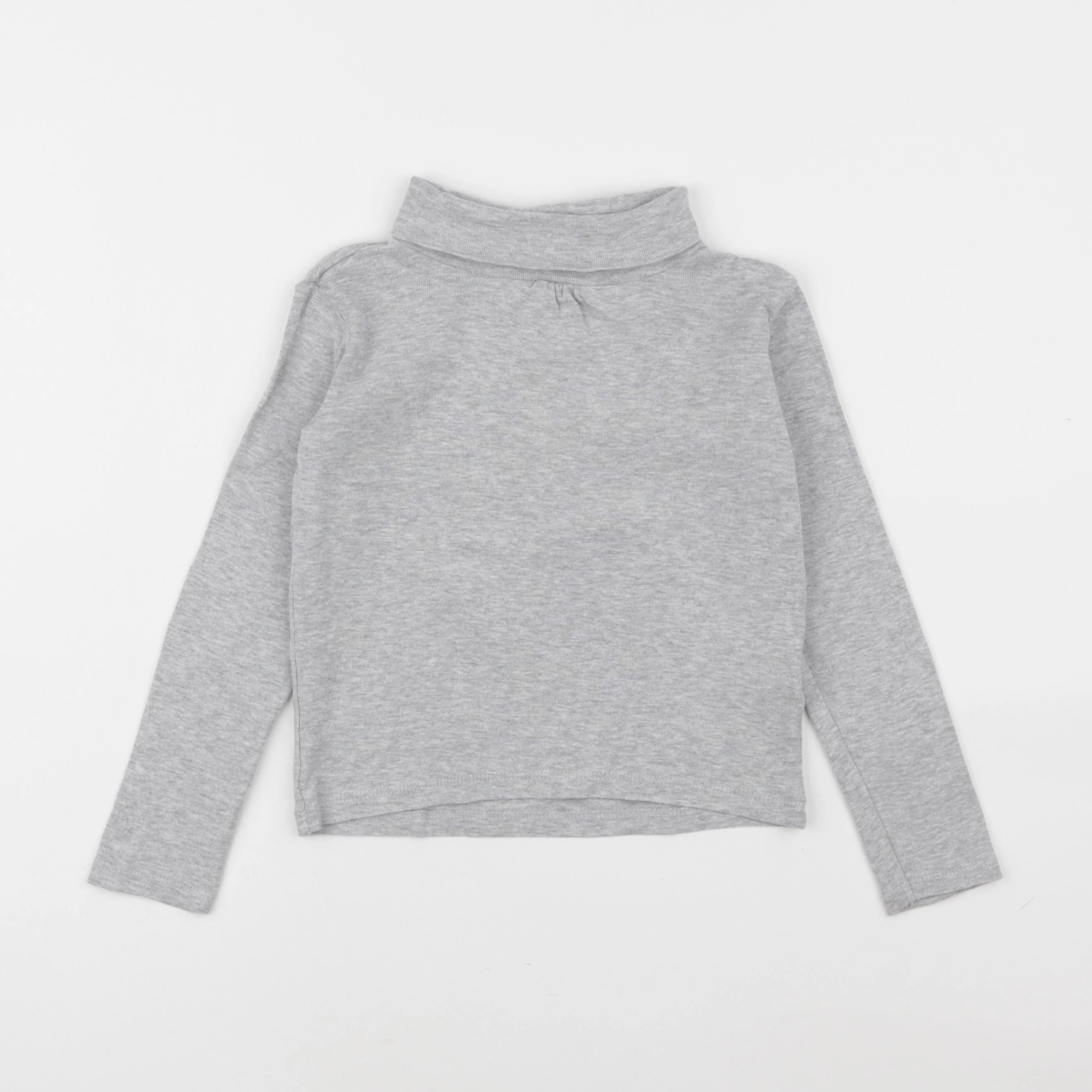 Vertbaudet - sous-pull gris - 5 ans