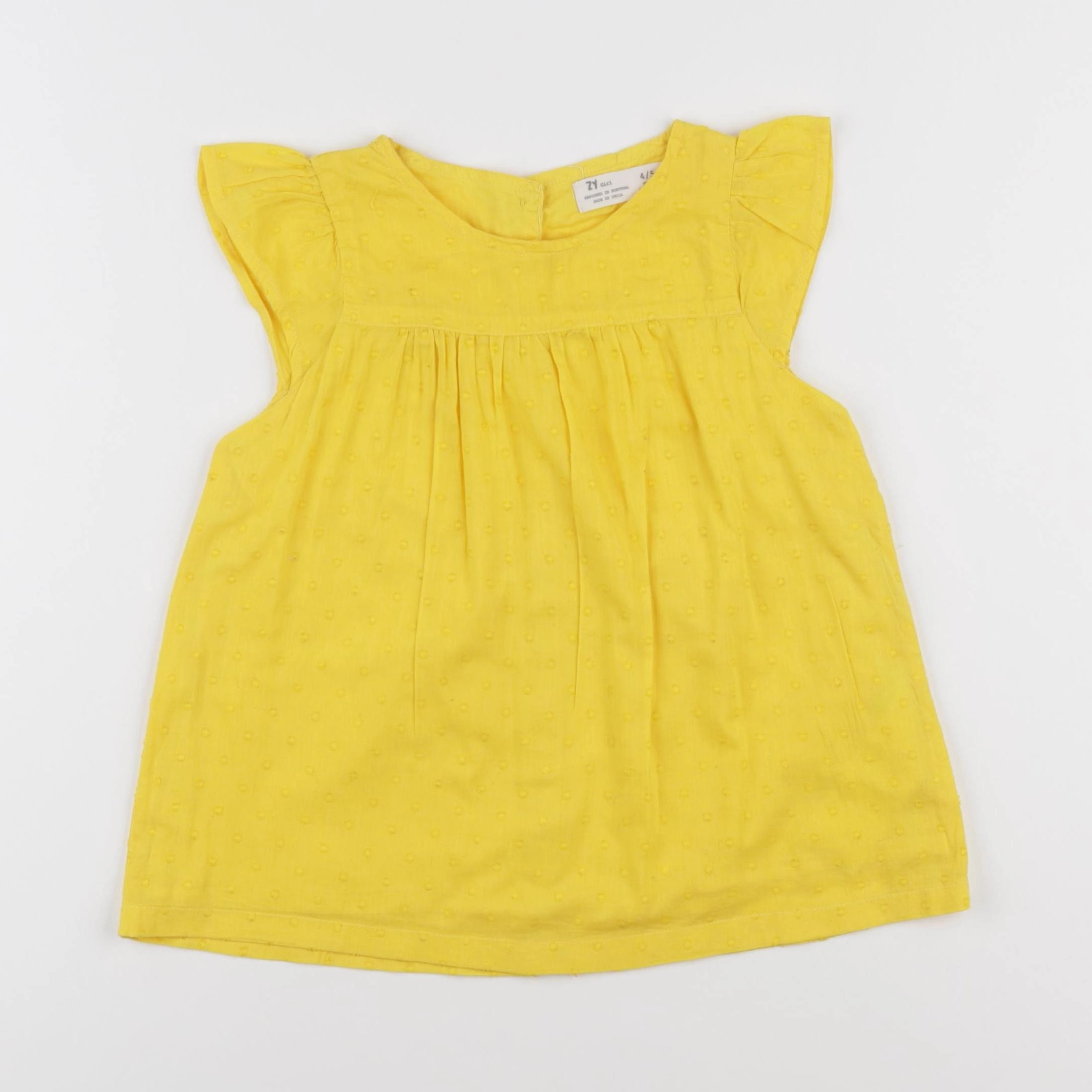 Zippy - blouse jaune - 4/5 ans