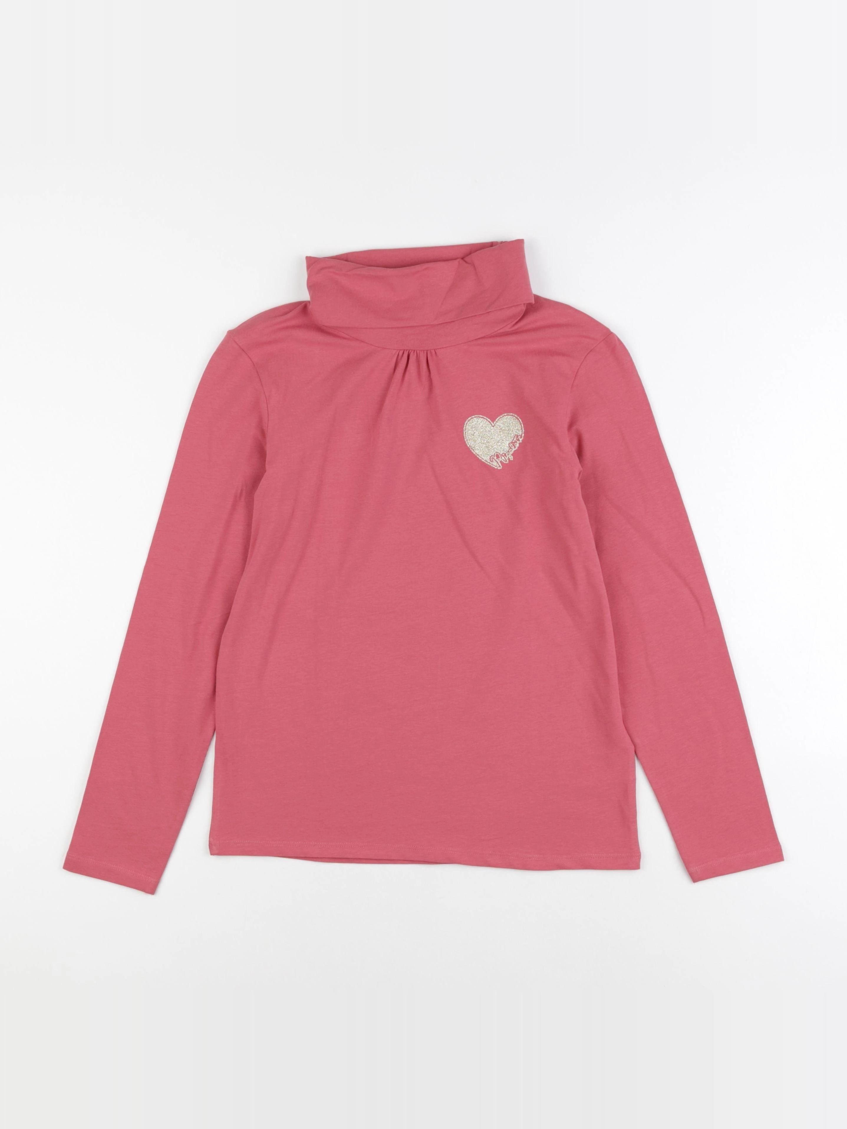 Vertbaudet - sous-pull rose - 12 ans