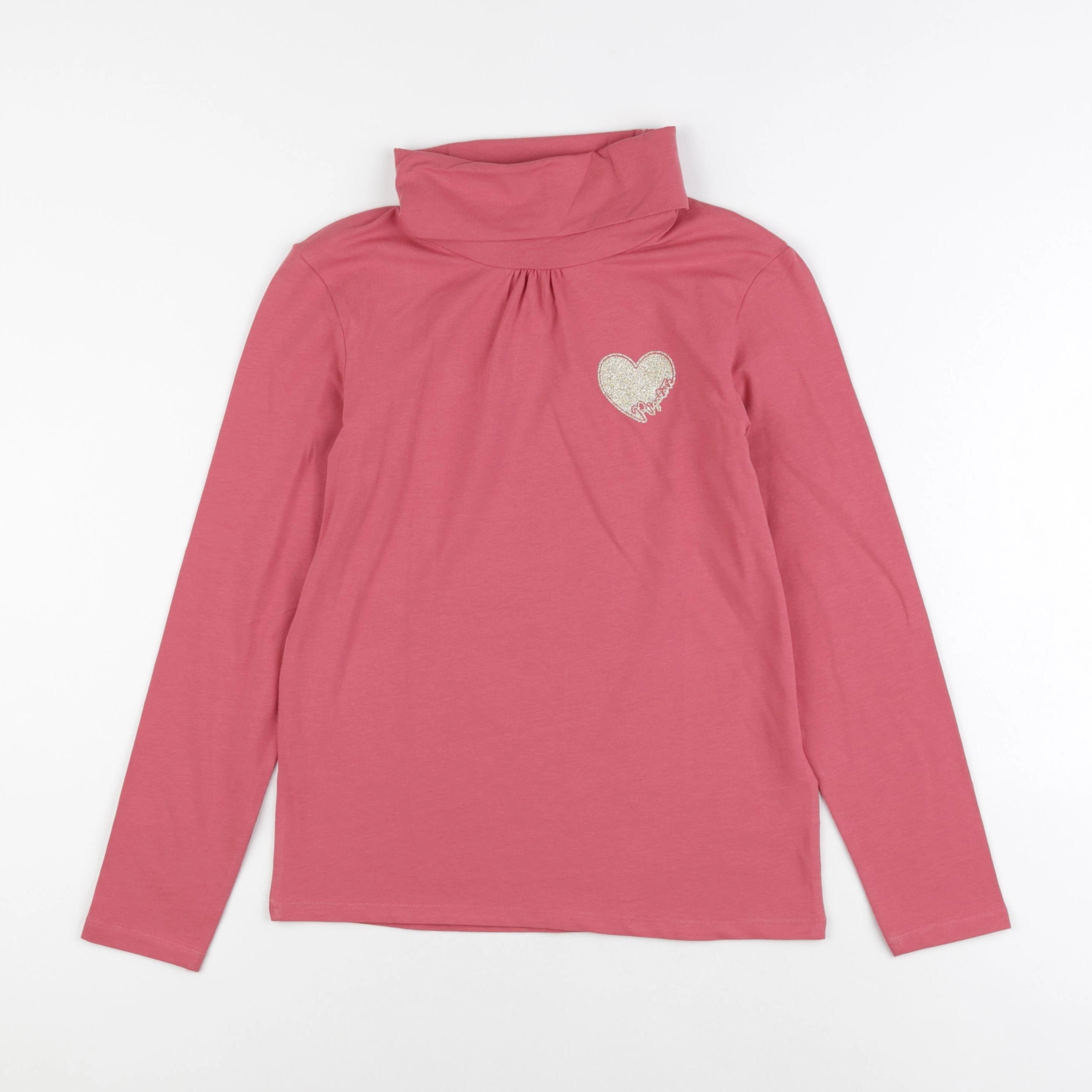 Vertbaudet - sous-pull rose - 12 ans