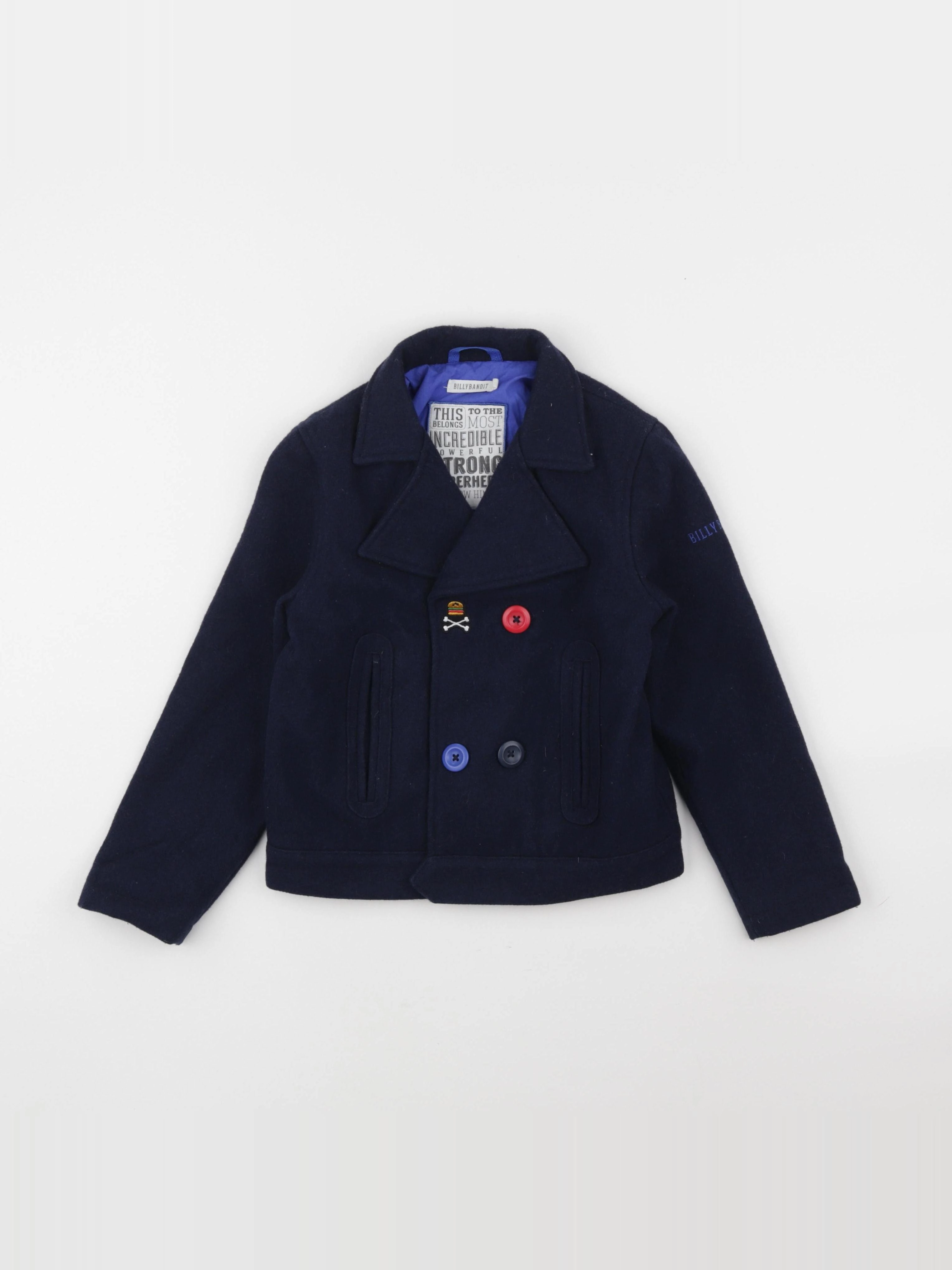 Billy Bandit - veste bleu - 6 ans