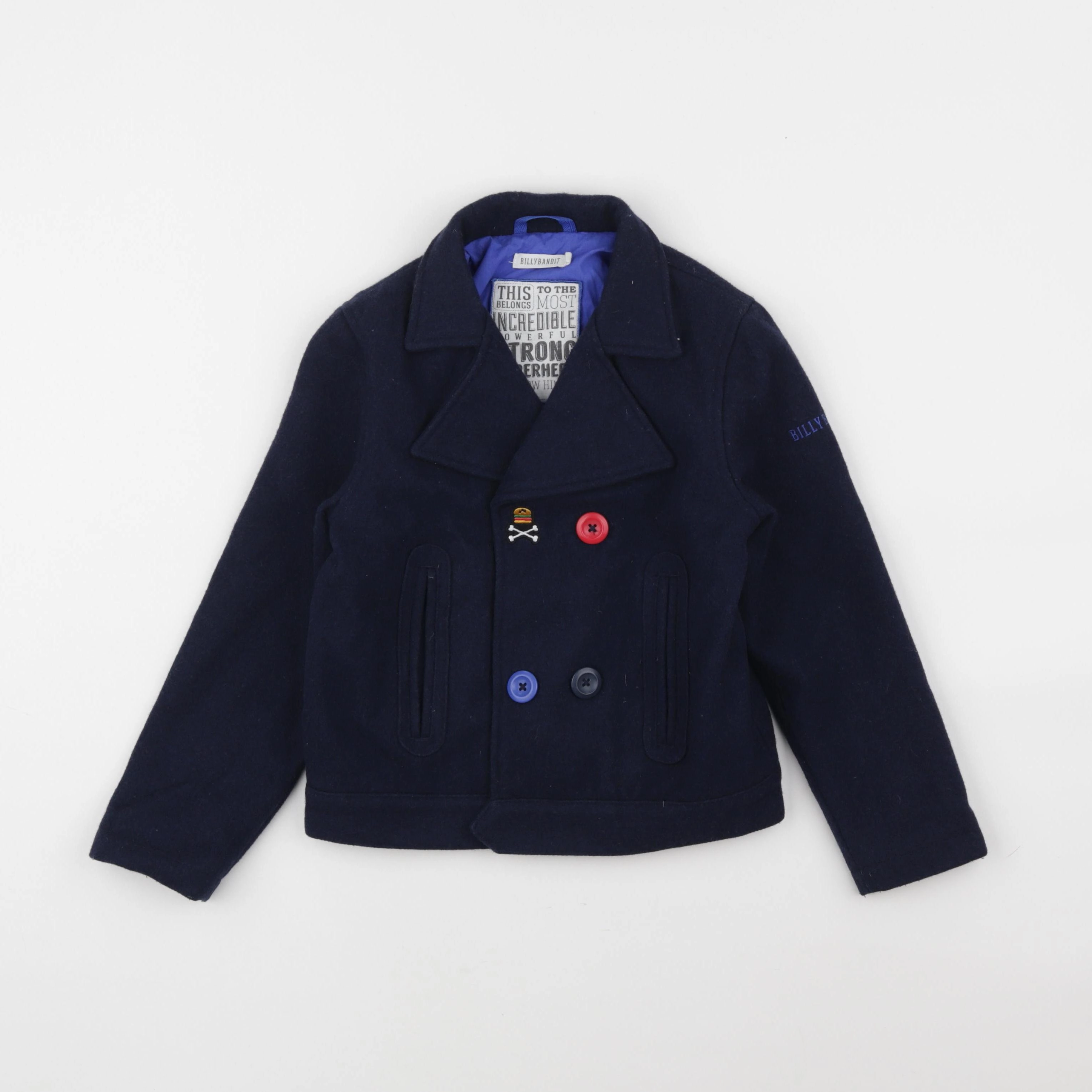 Billy Bandit - veste bleu - 6 ans
