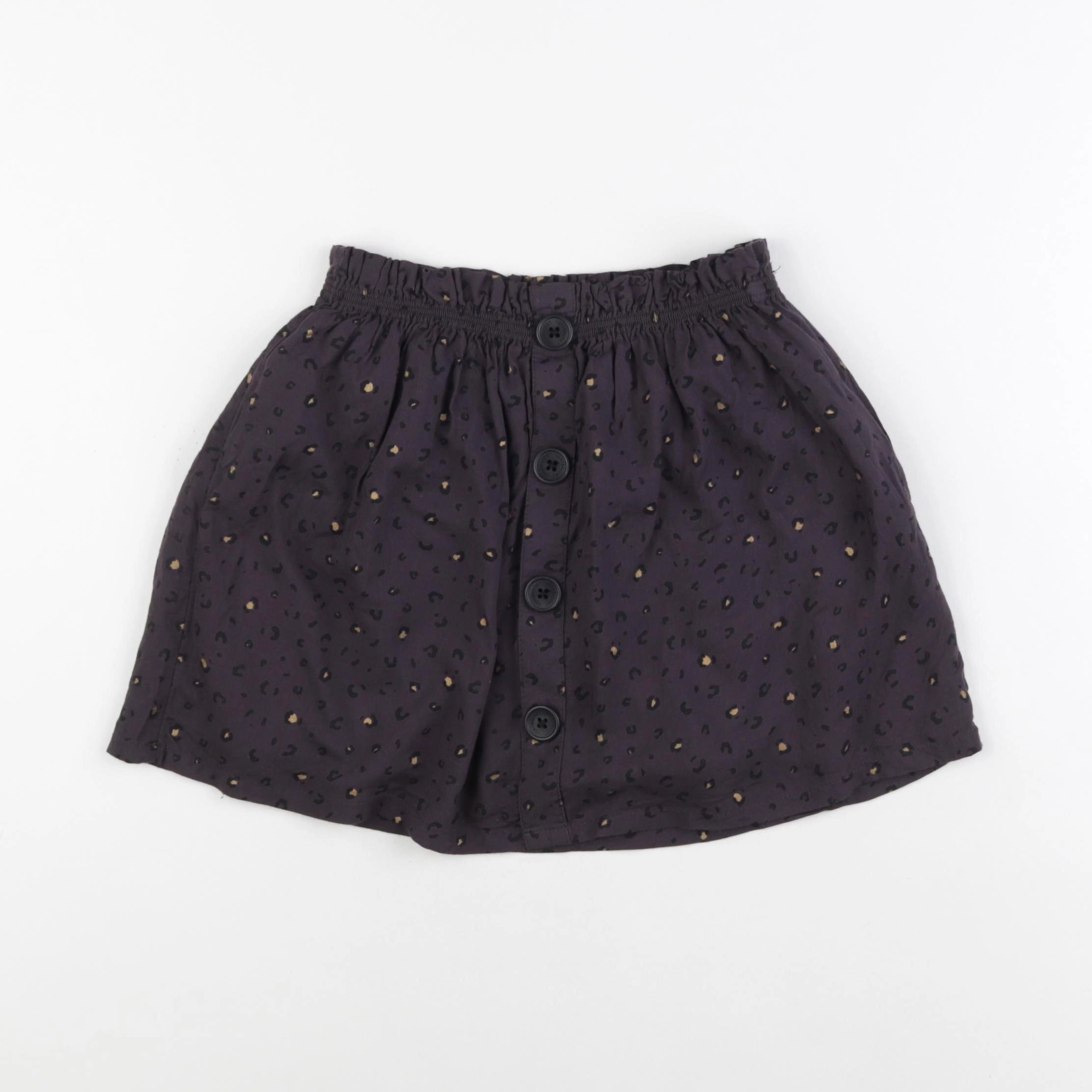 Vertbaudet - jupe gris - 7 ans