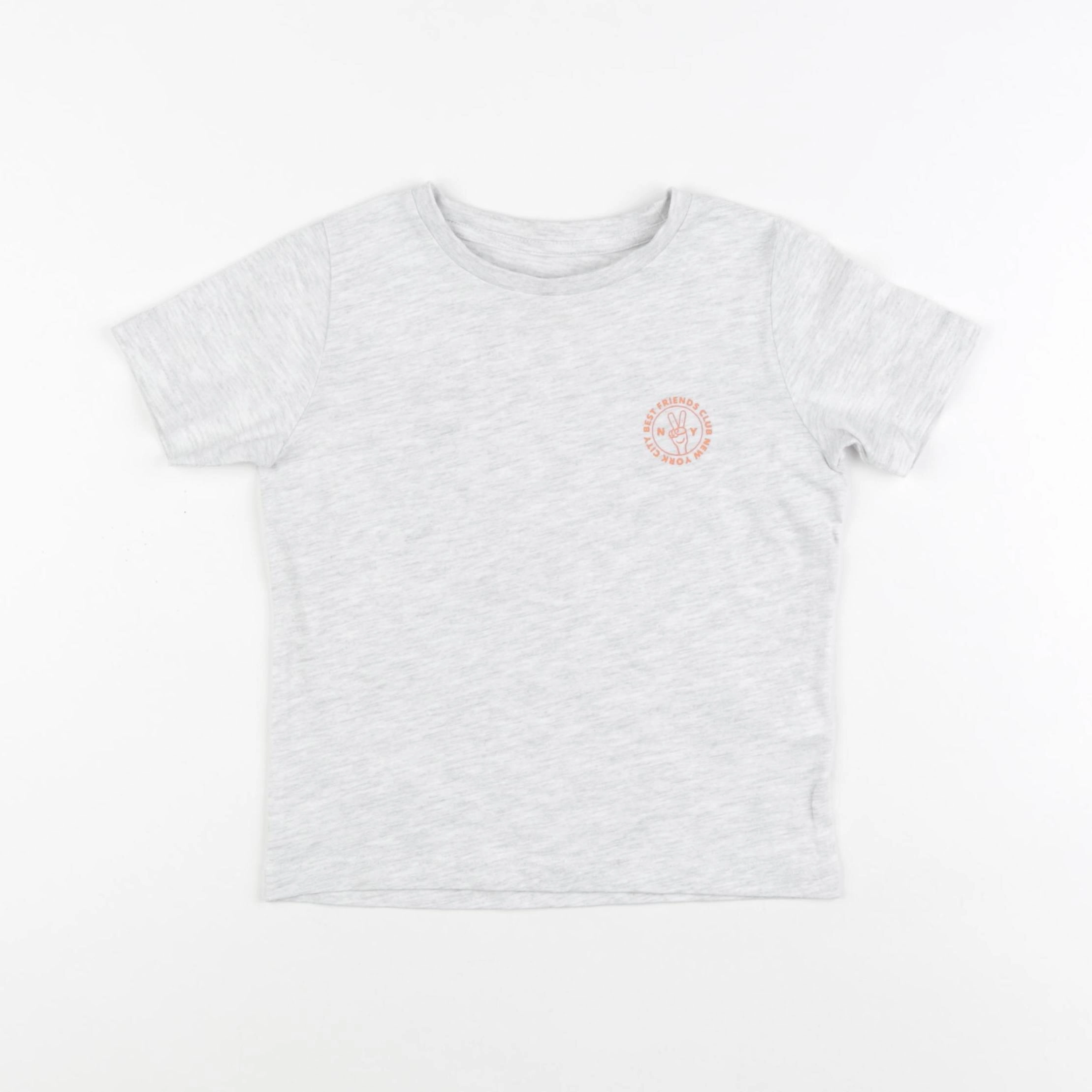 Vertbaudet - tee-shirt gris - 4 ans