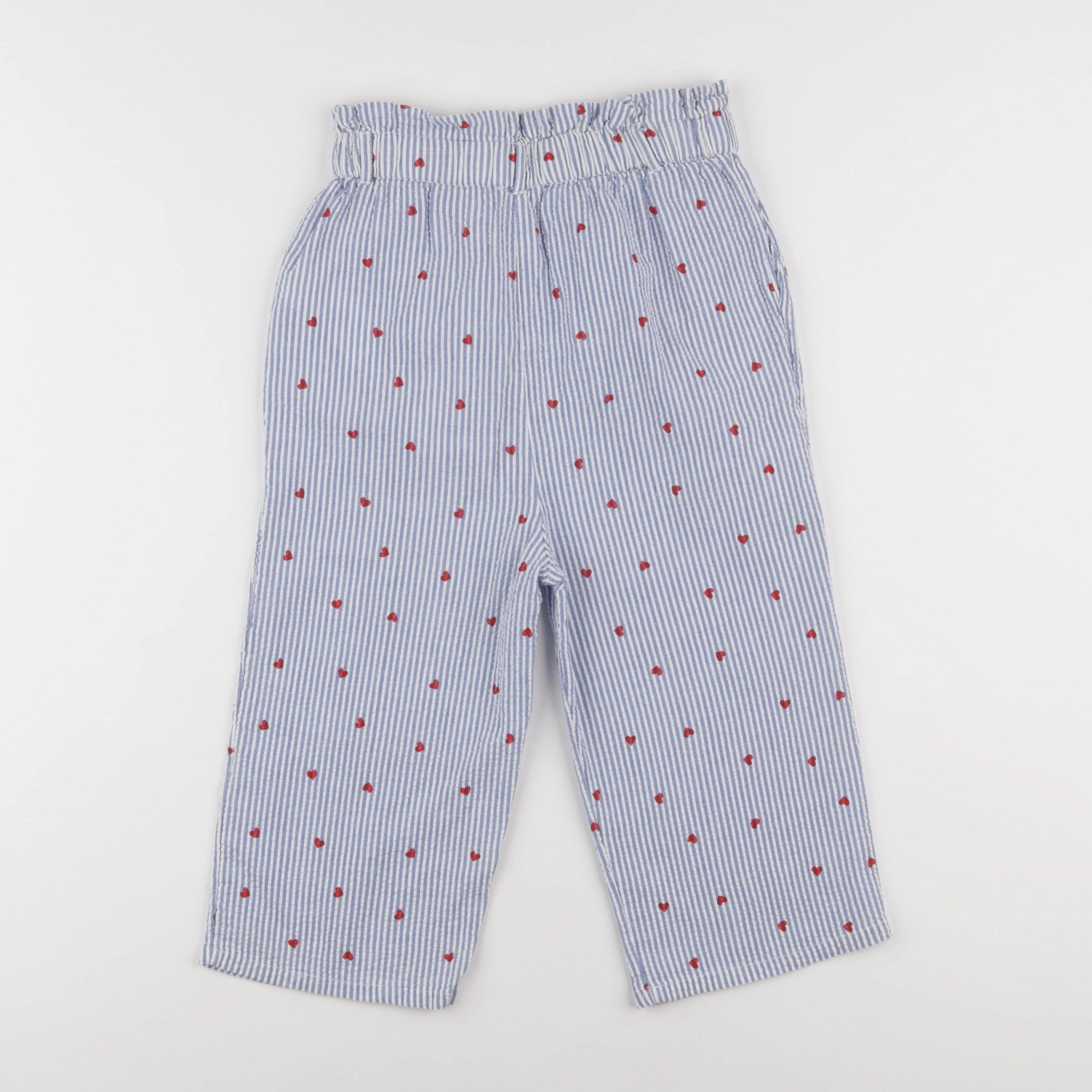 Vertbaudet - pantalon bleu - 9 ans