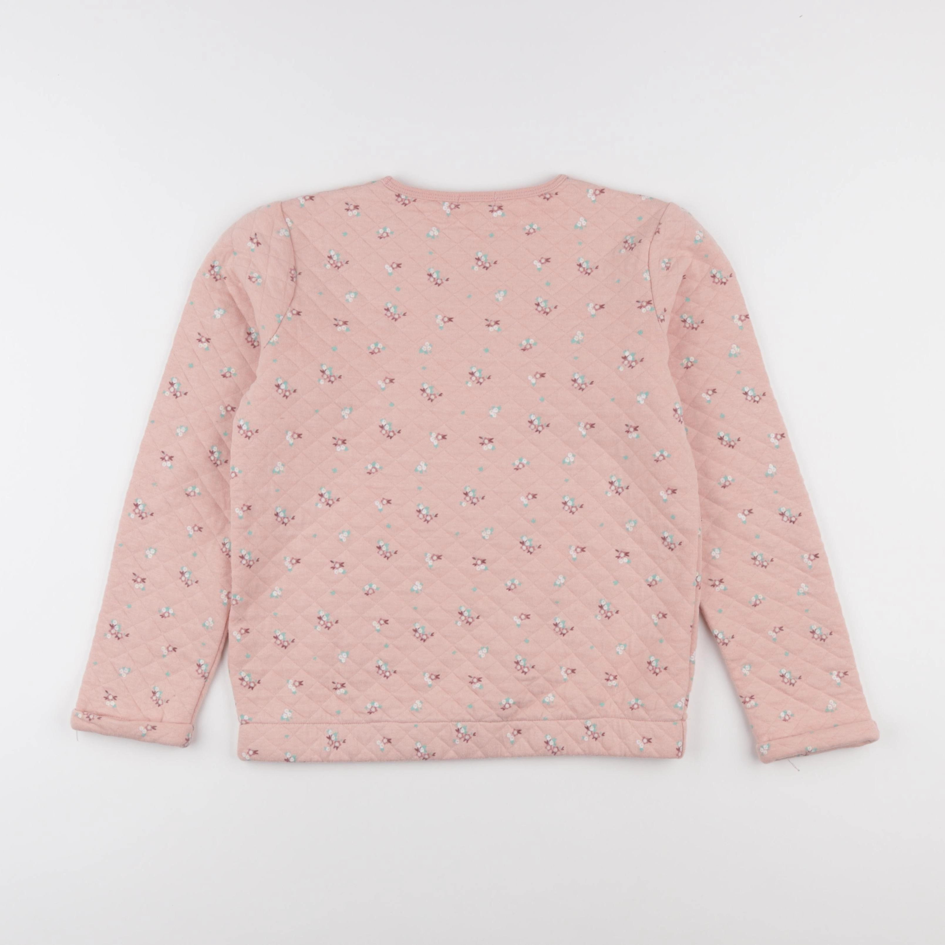 Vertbaudet - sweat rose - 12 ans