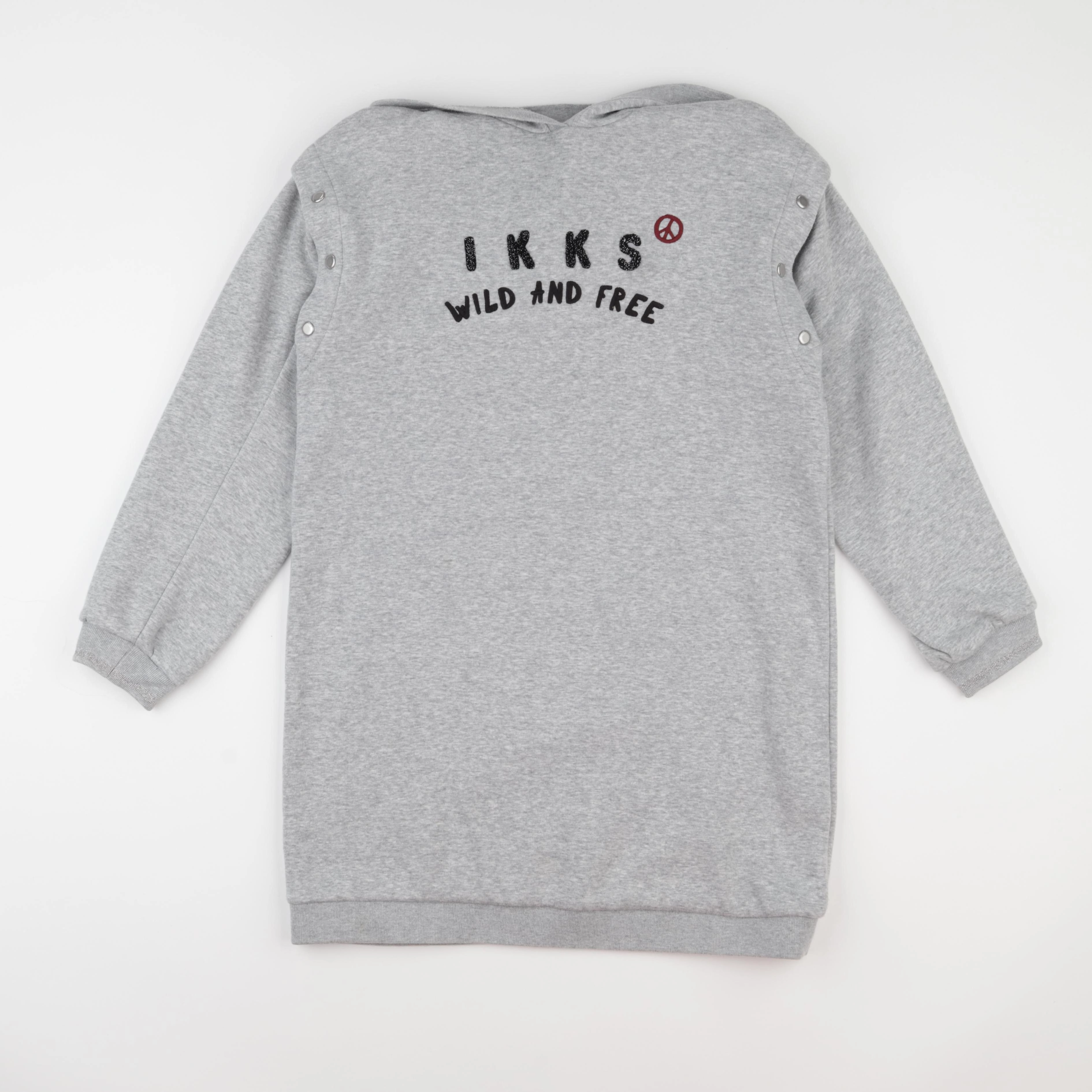 IKKS - robe gris - 12 ans