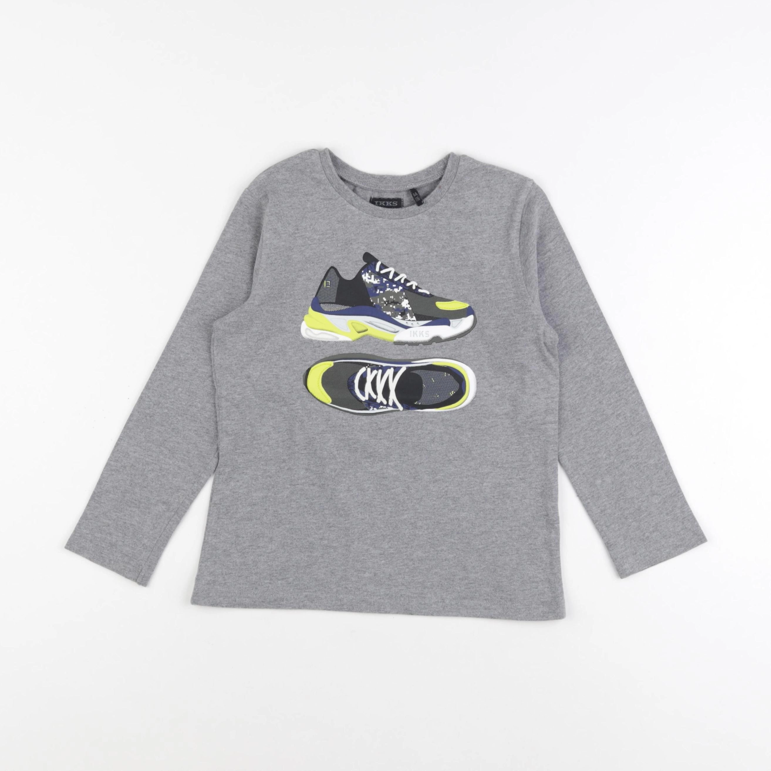 IKKS - tee-shirt gris - 6 ans