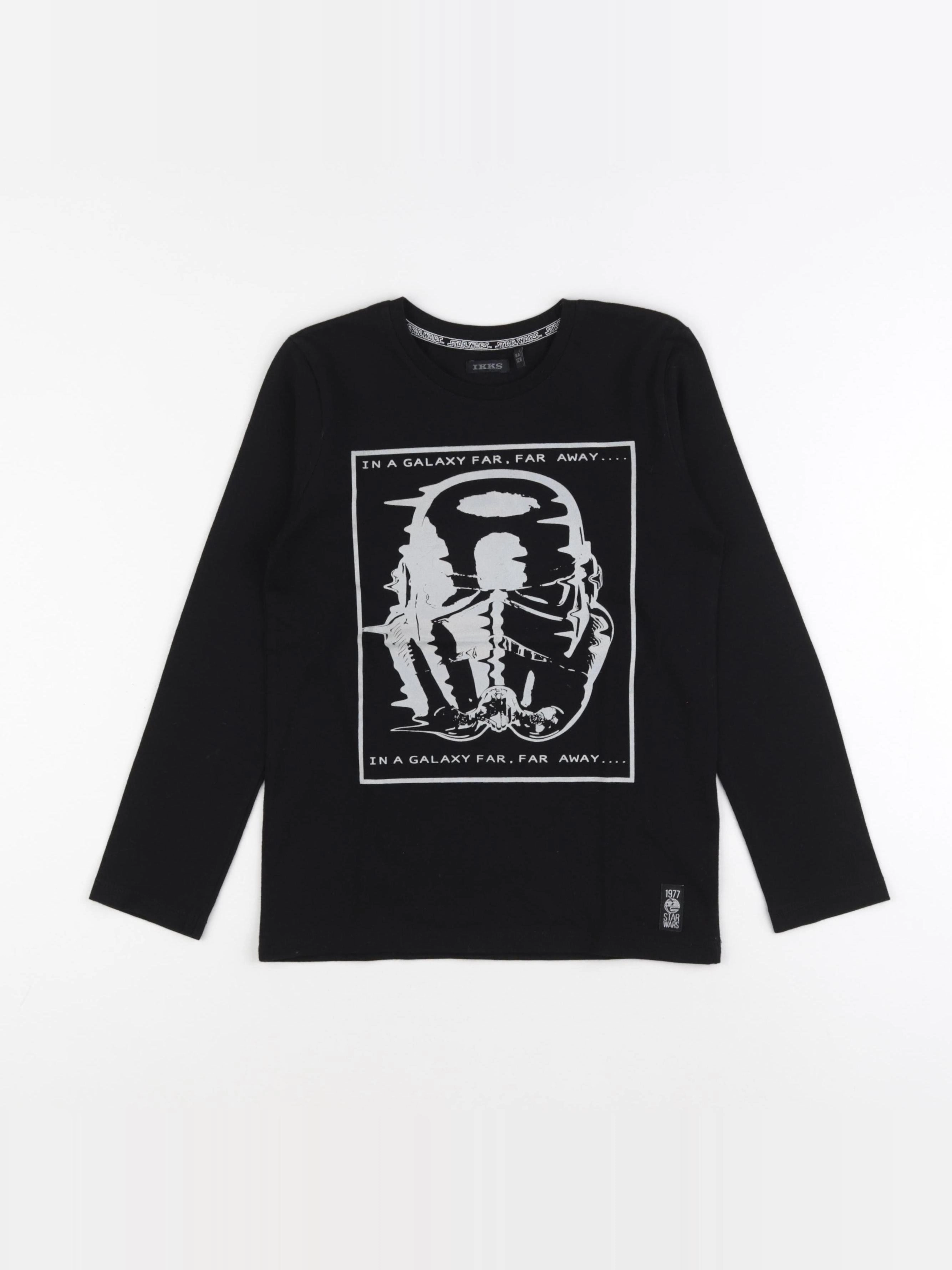 IKKS - tee-shirt noir - 8 ans