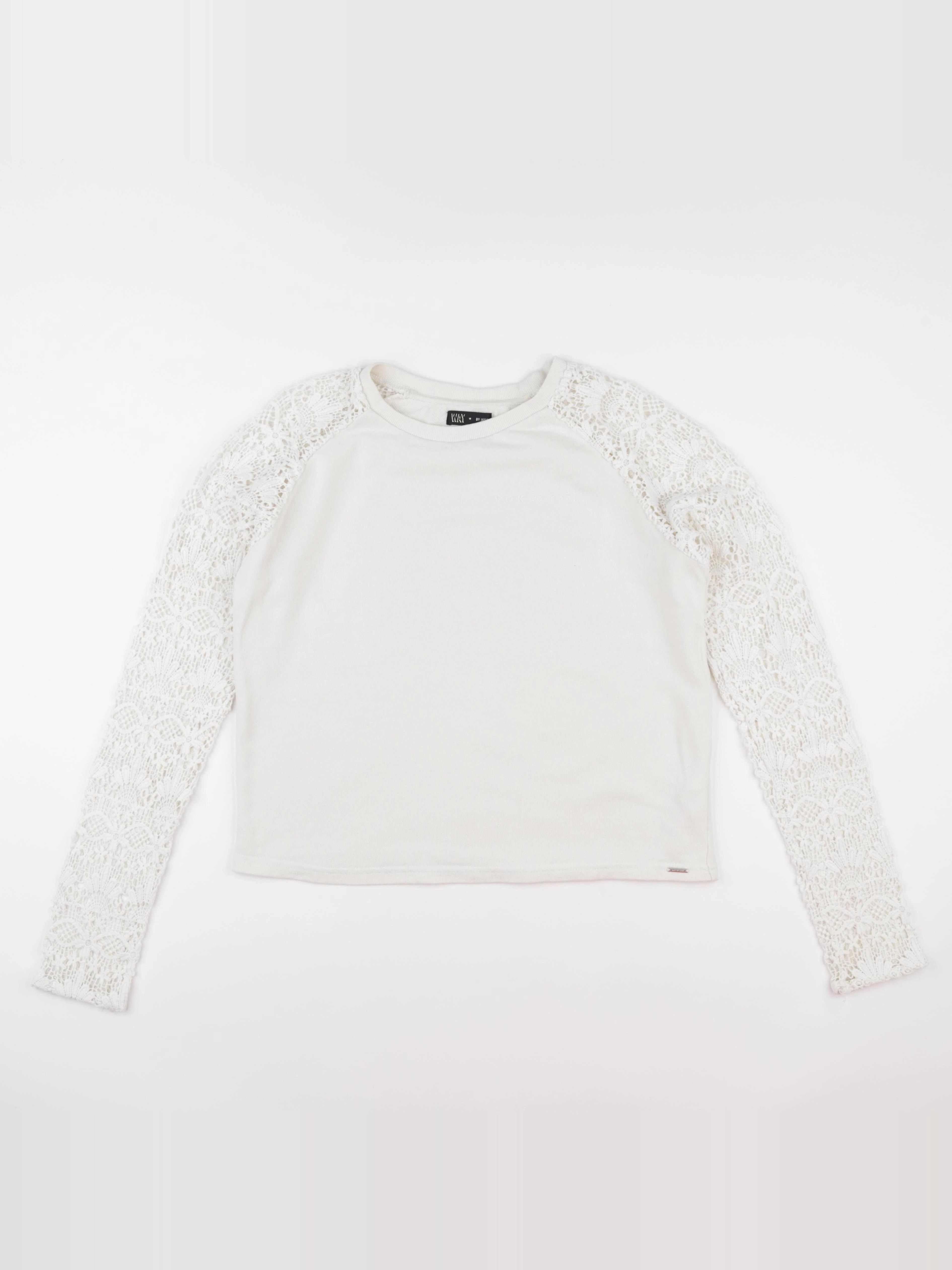 IKKS - pull blanc - 14 ans