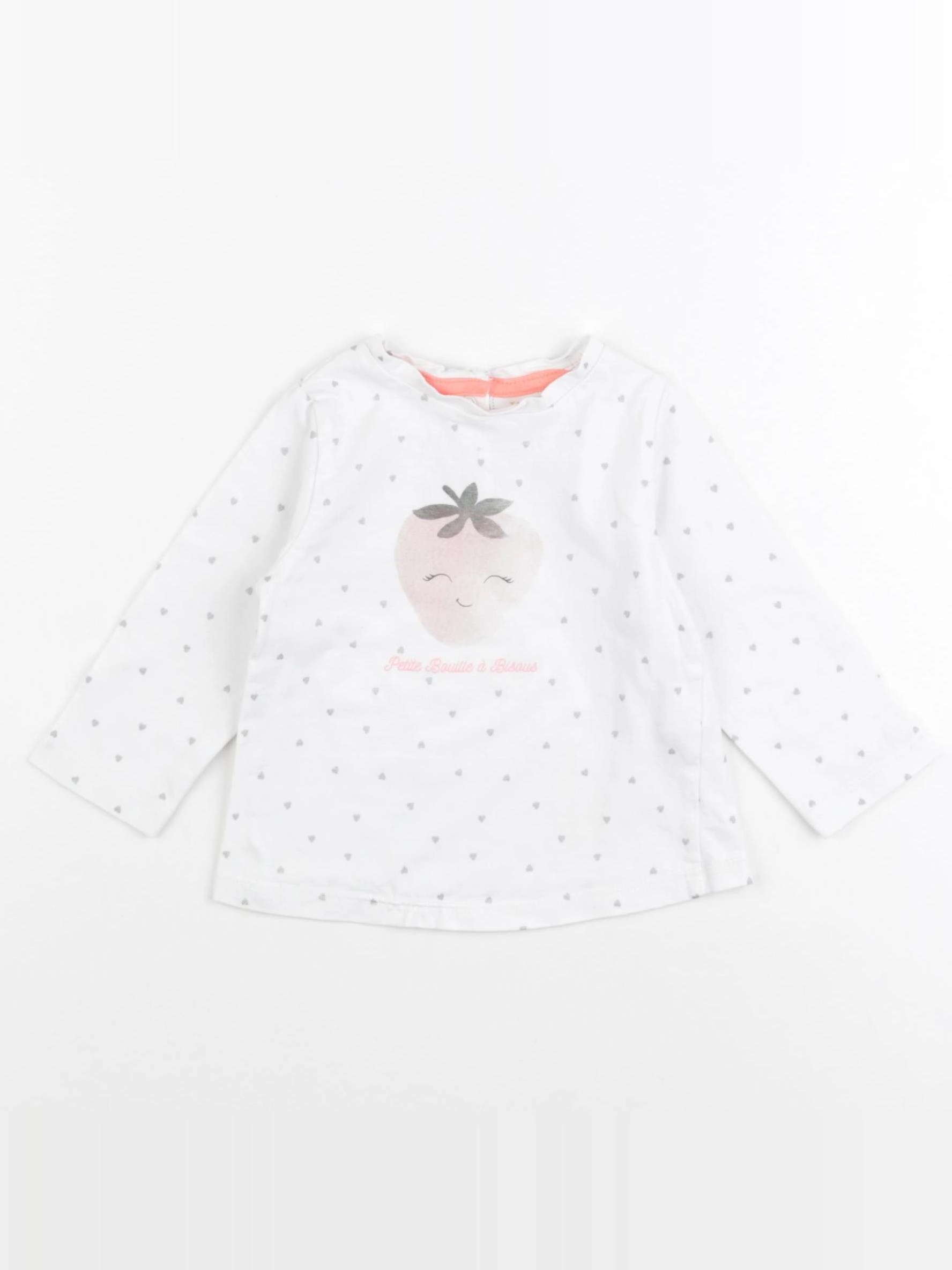 Tape à l'oeil - tee-shirt blanc - 9 mois