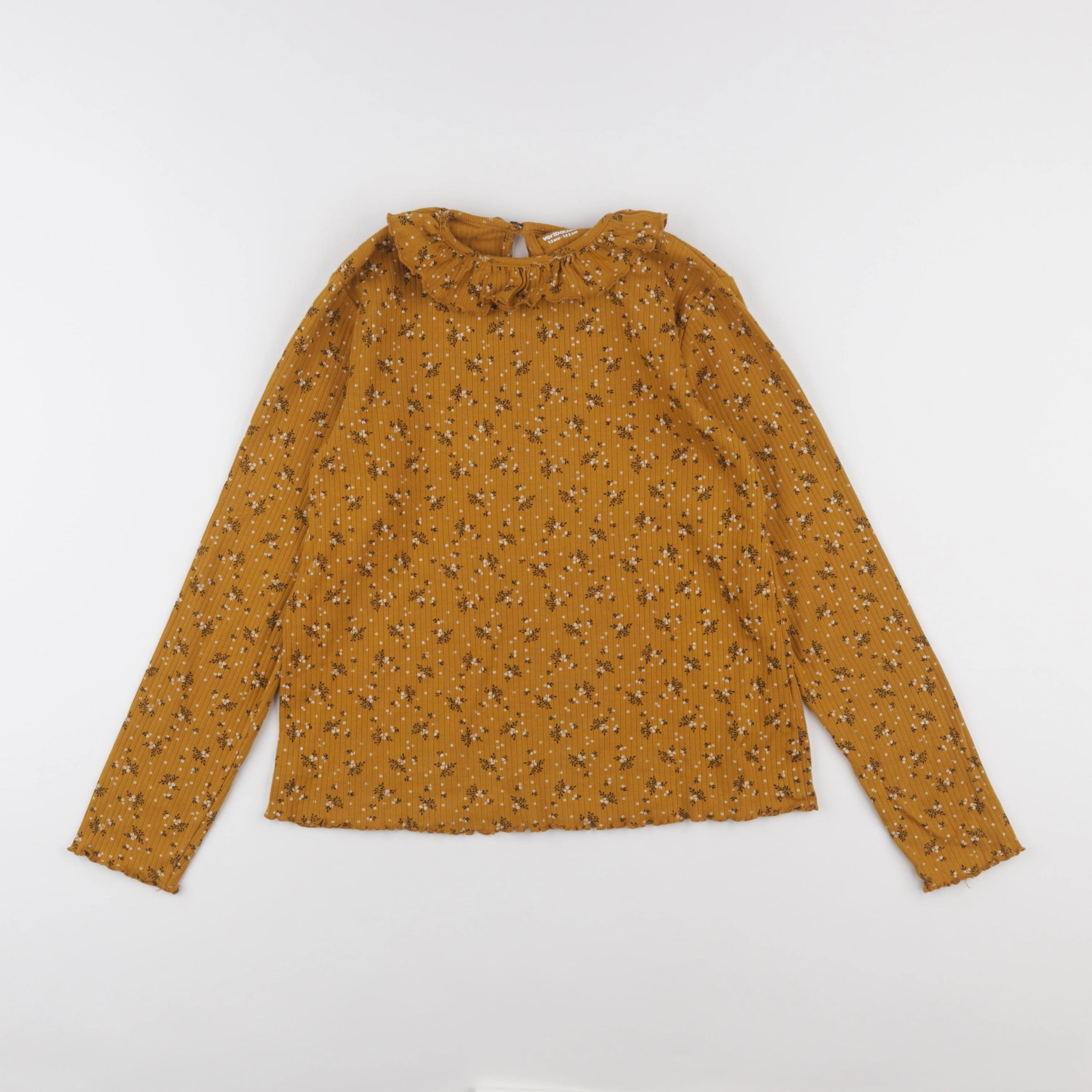 Vertbaudet - tee-shirt jaune - 12 ans
