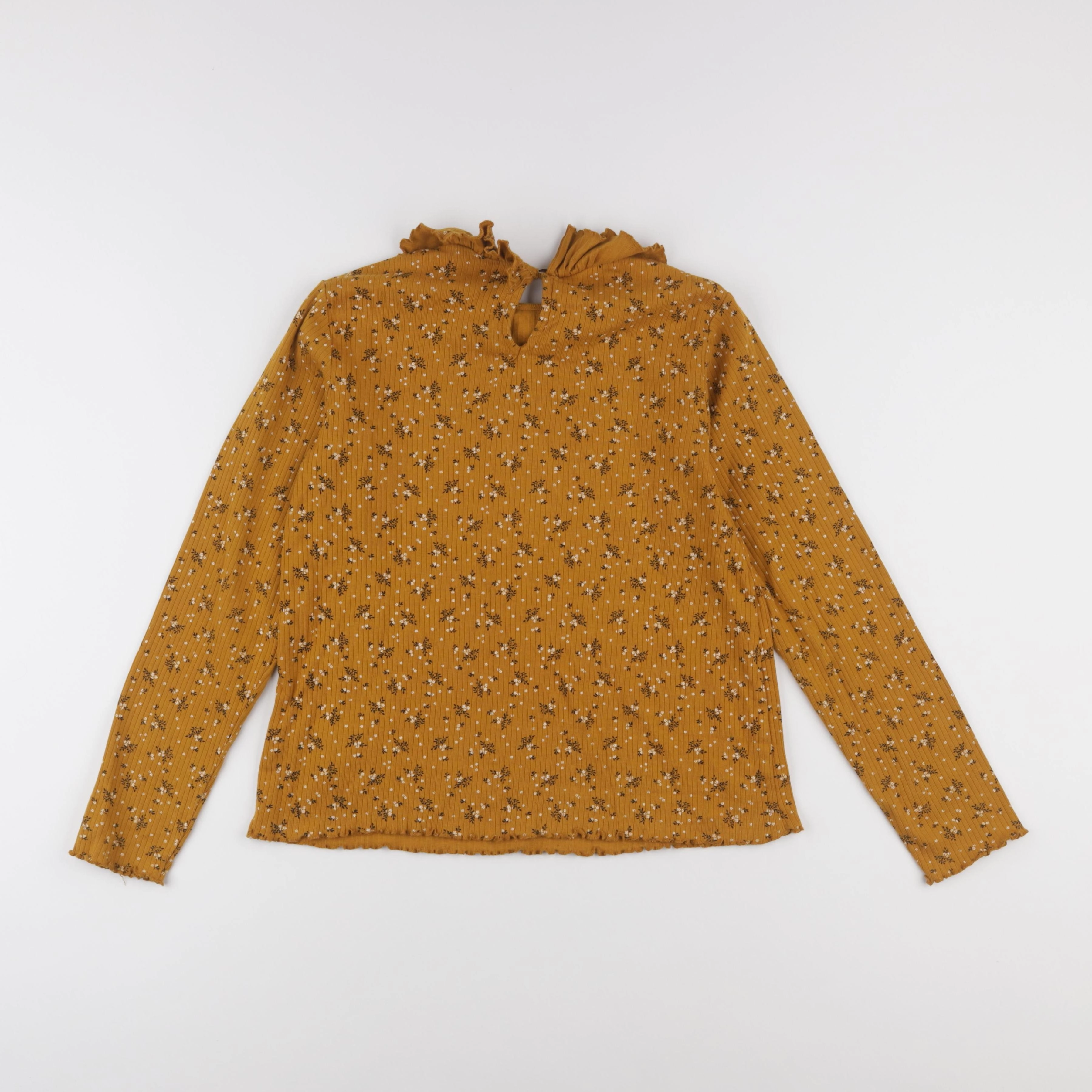 Vertbaudet - tee-shirt jaune - 12 ans