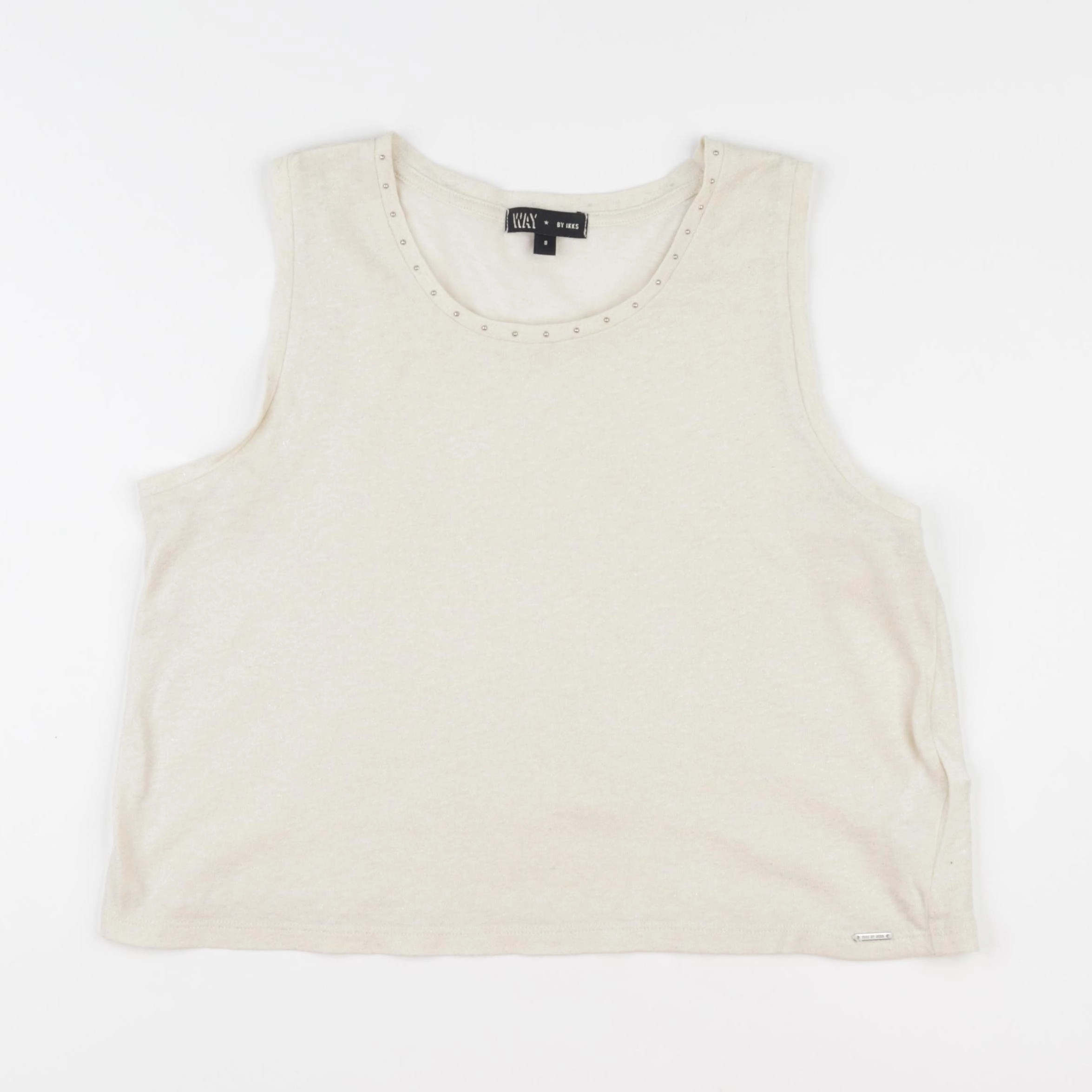 IKKS - débardeur beige - 14 ans