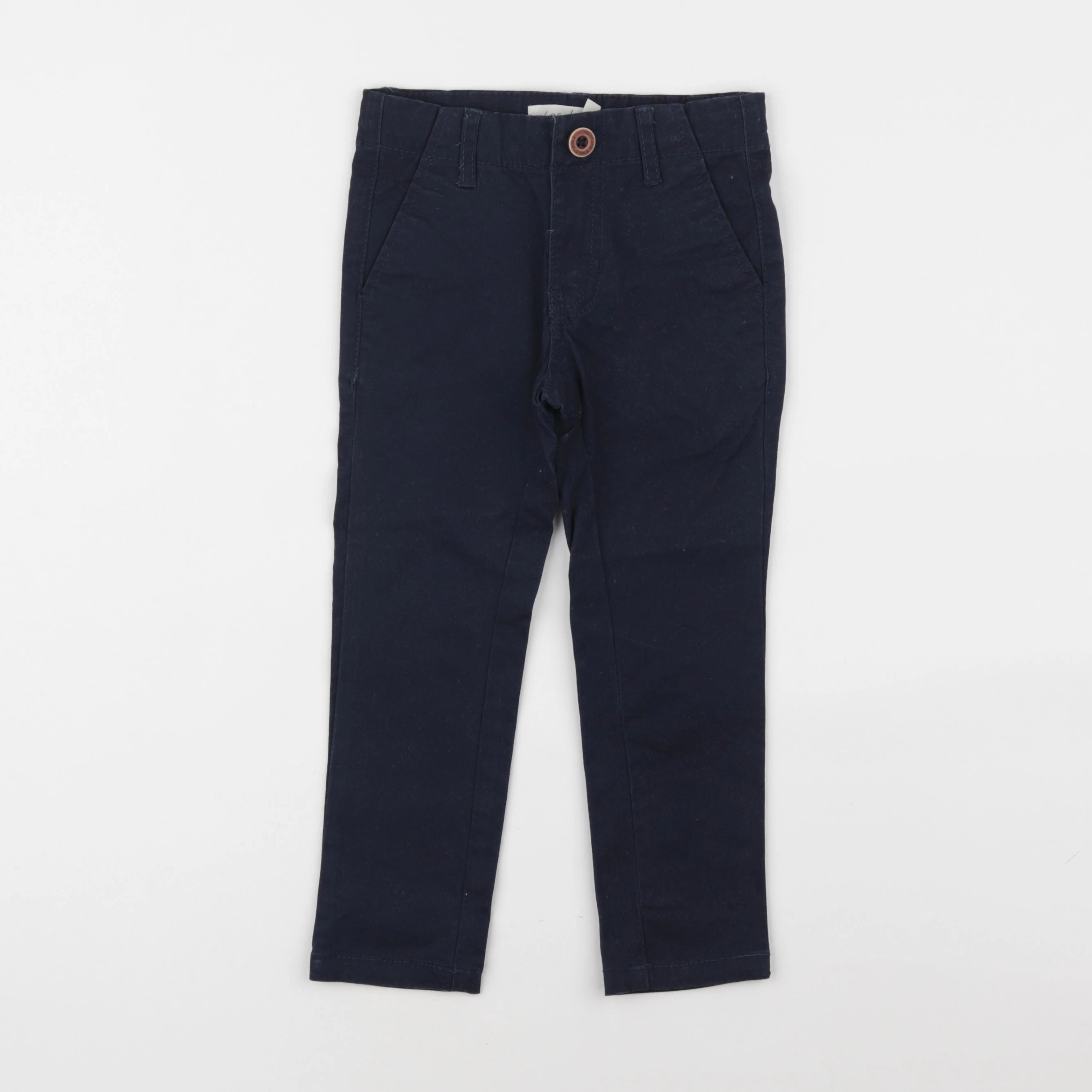 Sfera - pantalon bleu - 3/4 ans