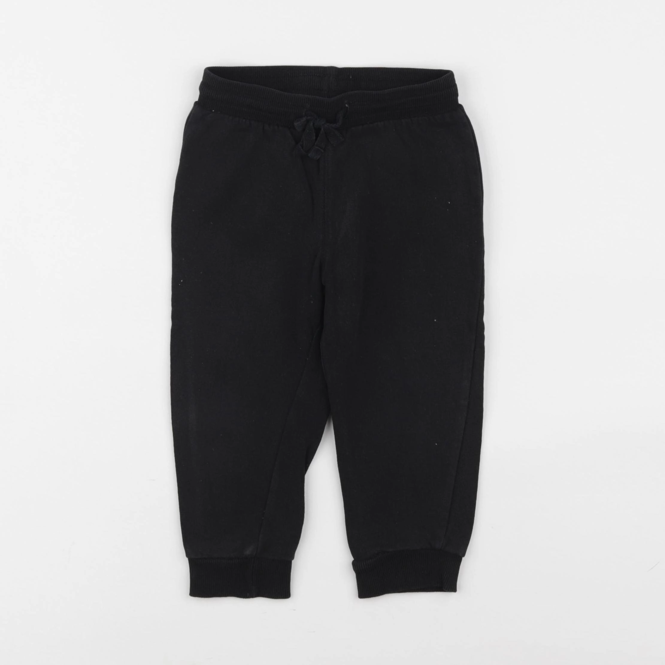 H&M - jogging noir - 12/18 mois