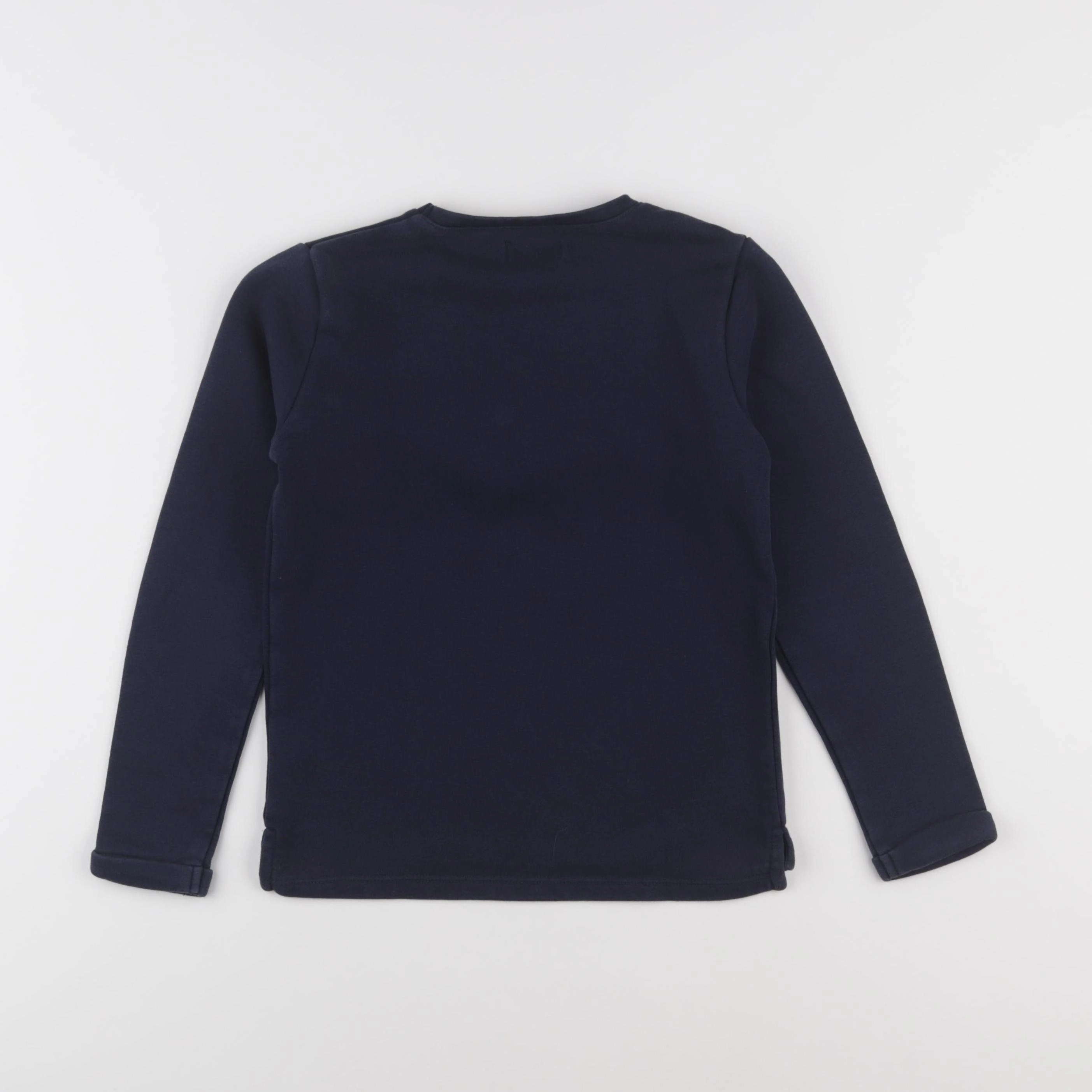 Vertbaudet - sweat bleu - 8 ans