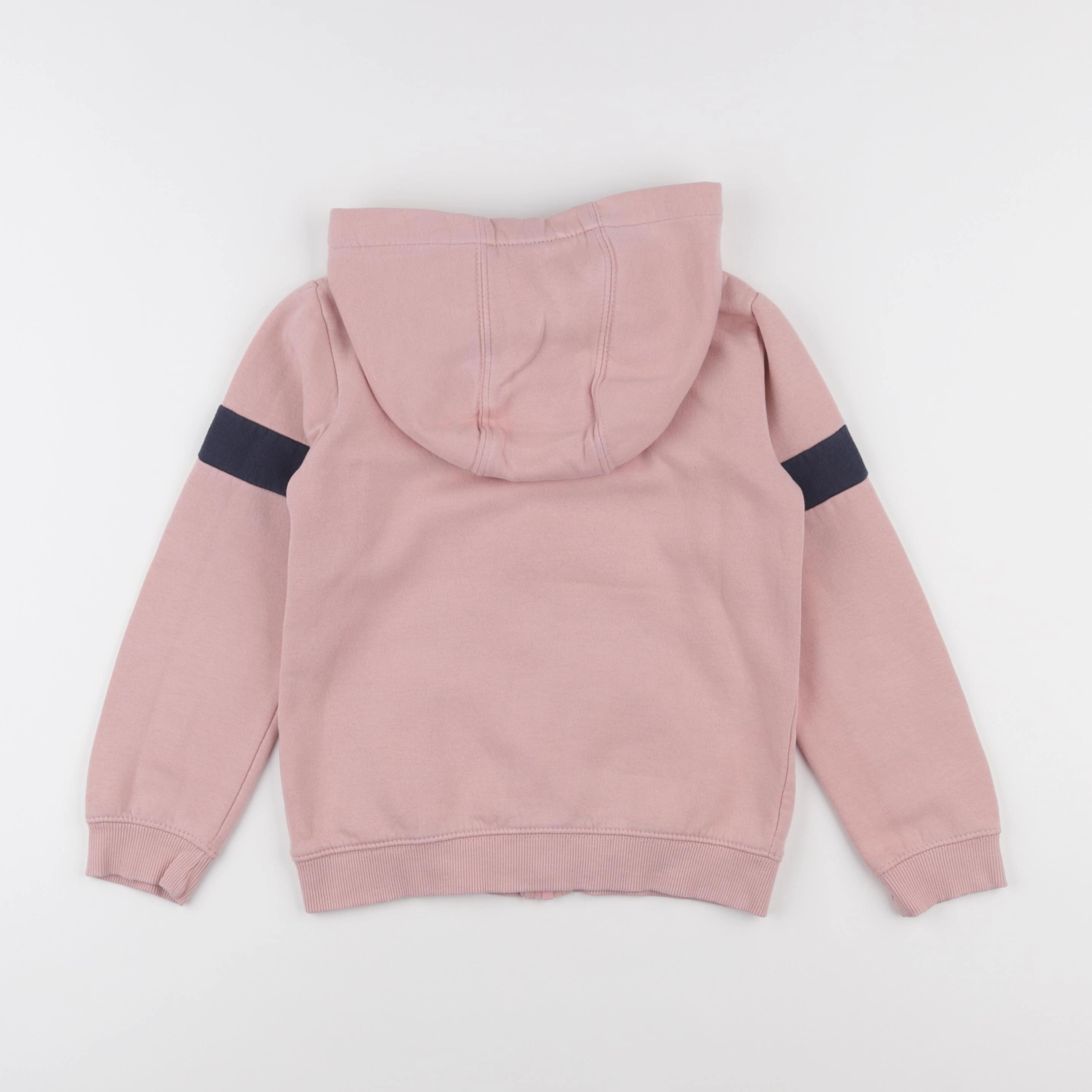 Vertbaudet - sweat rose - 8 ans