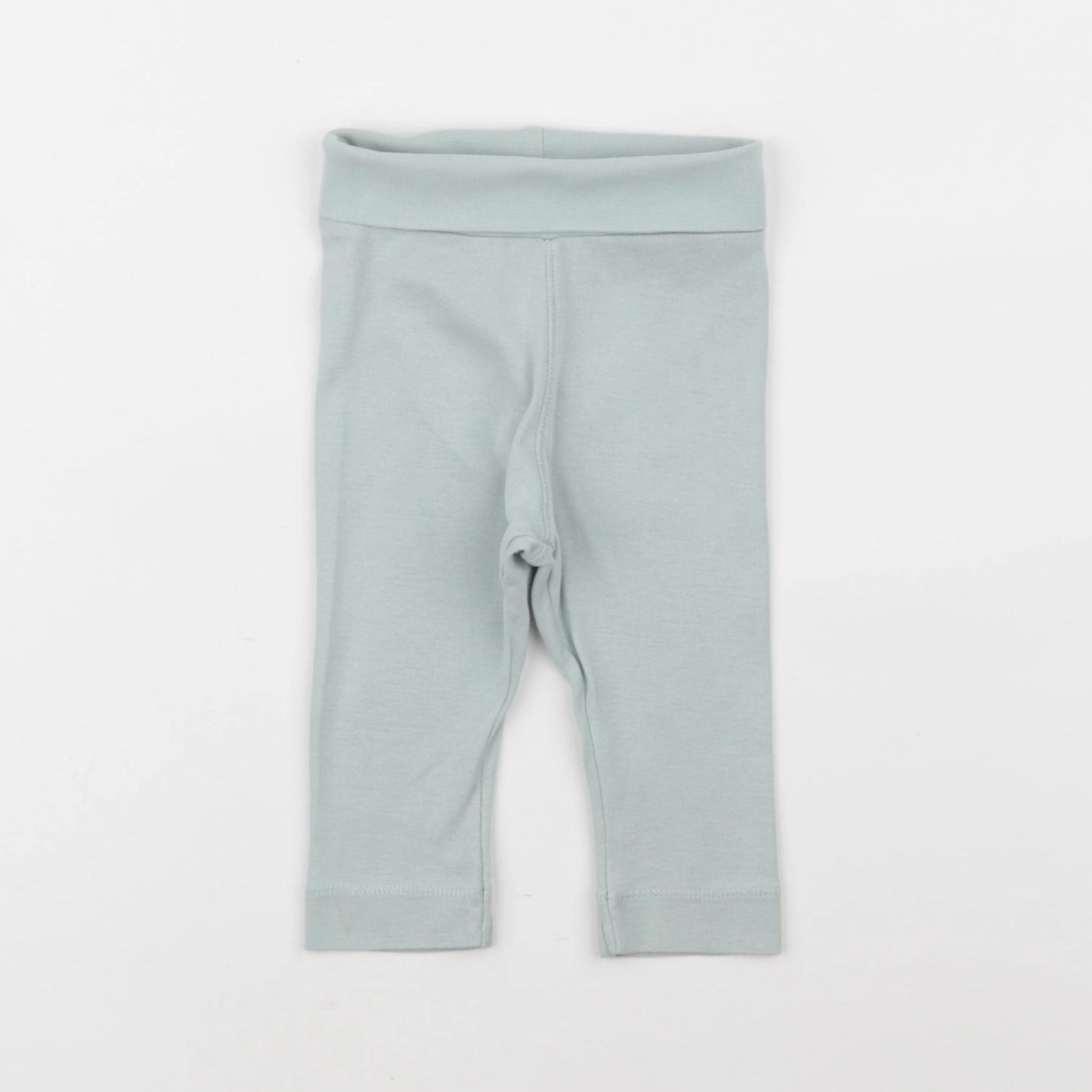 H&M - legging vert - 3/6 mois