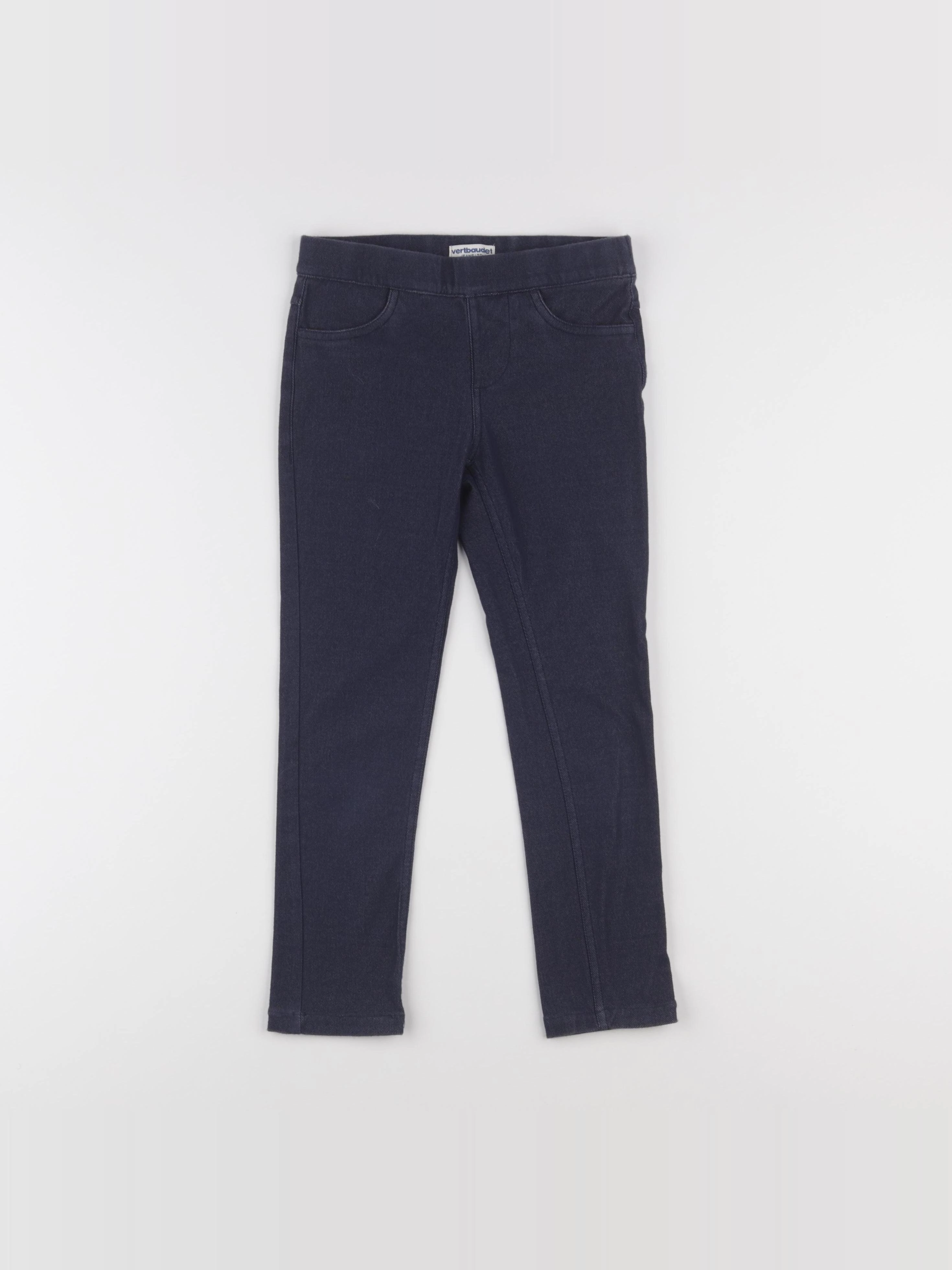 Vertbaudet - jegging bleu - 7 ans