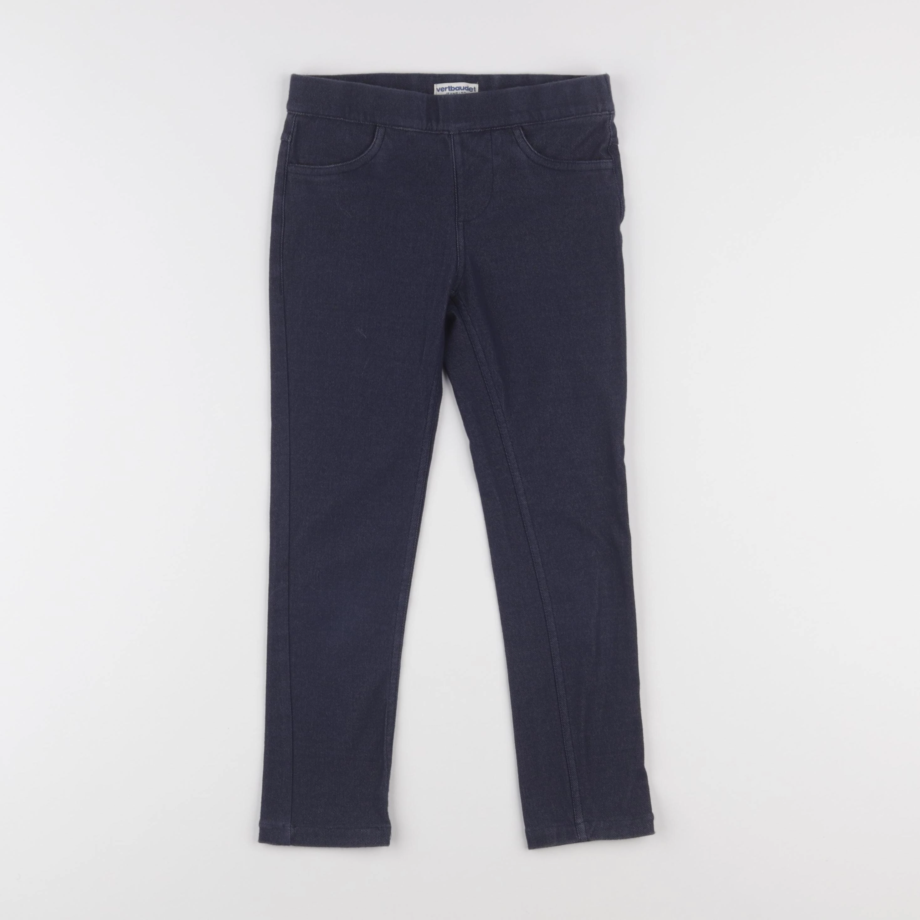 Vertbaudet - jegging bleu - 7 ans