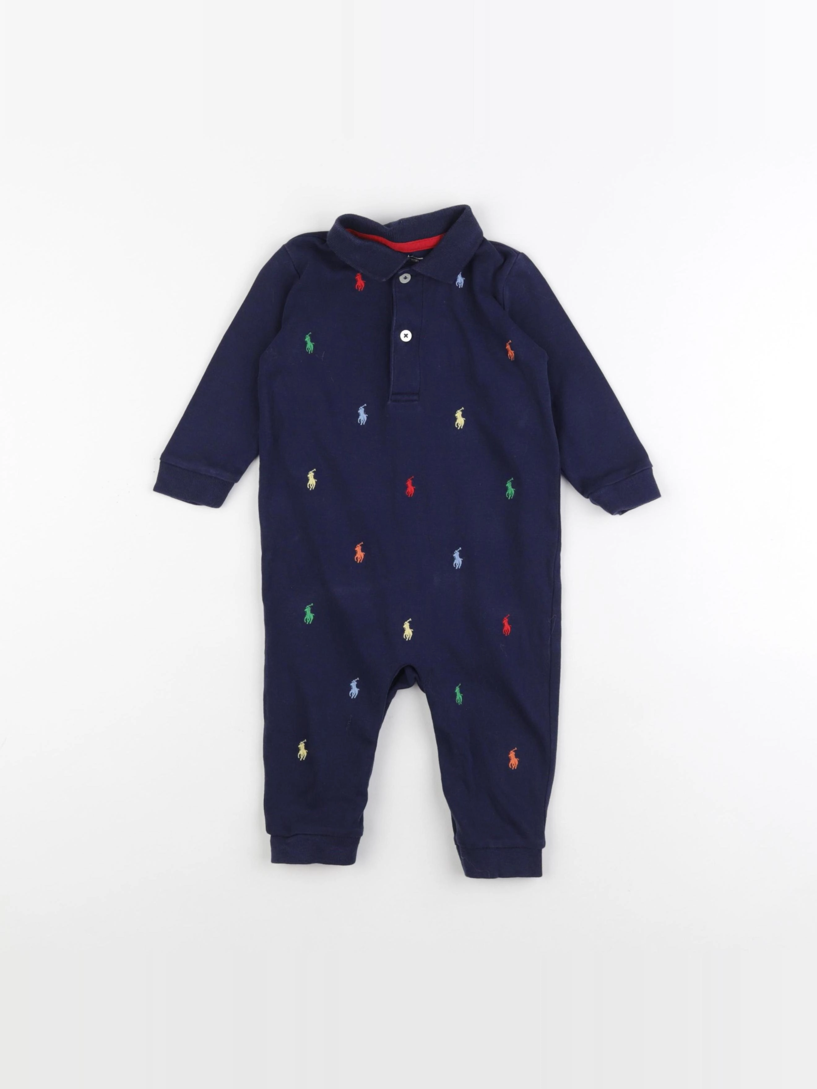 Ralph Lauren - combinaison bleu - 9 mois