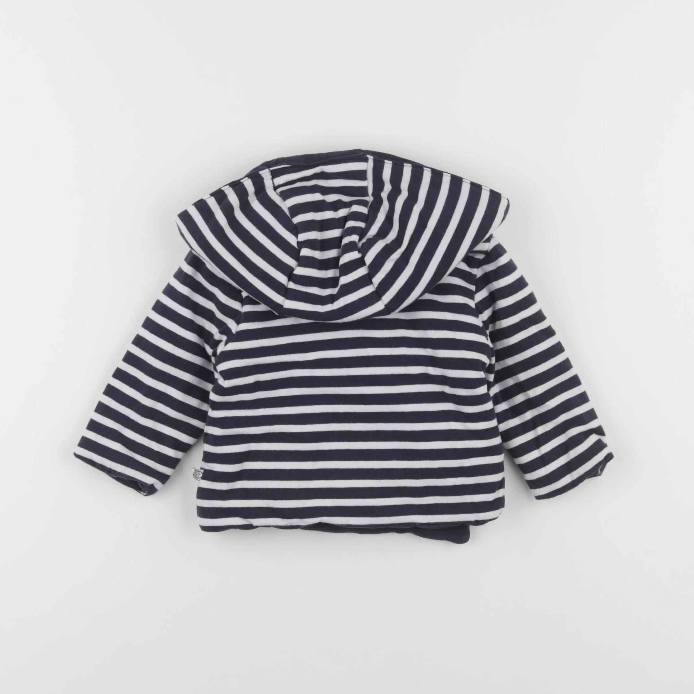 Vertbaudet - gilet bleu - 6 mois