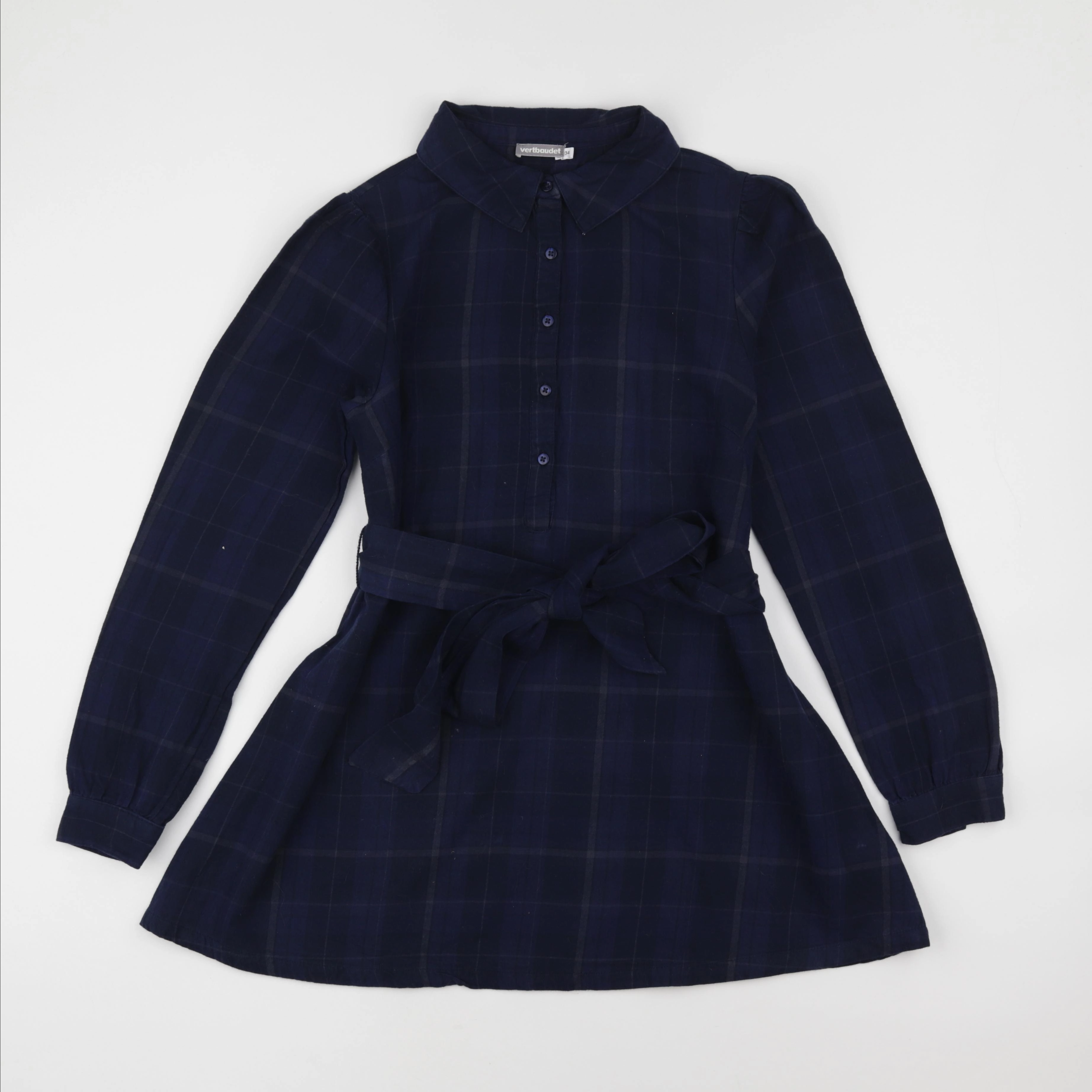 Vertbaudet - chemise grossesse bleu - 34