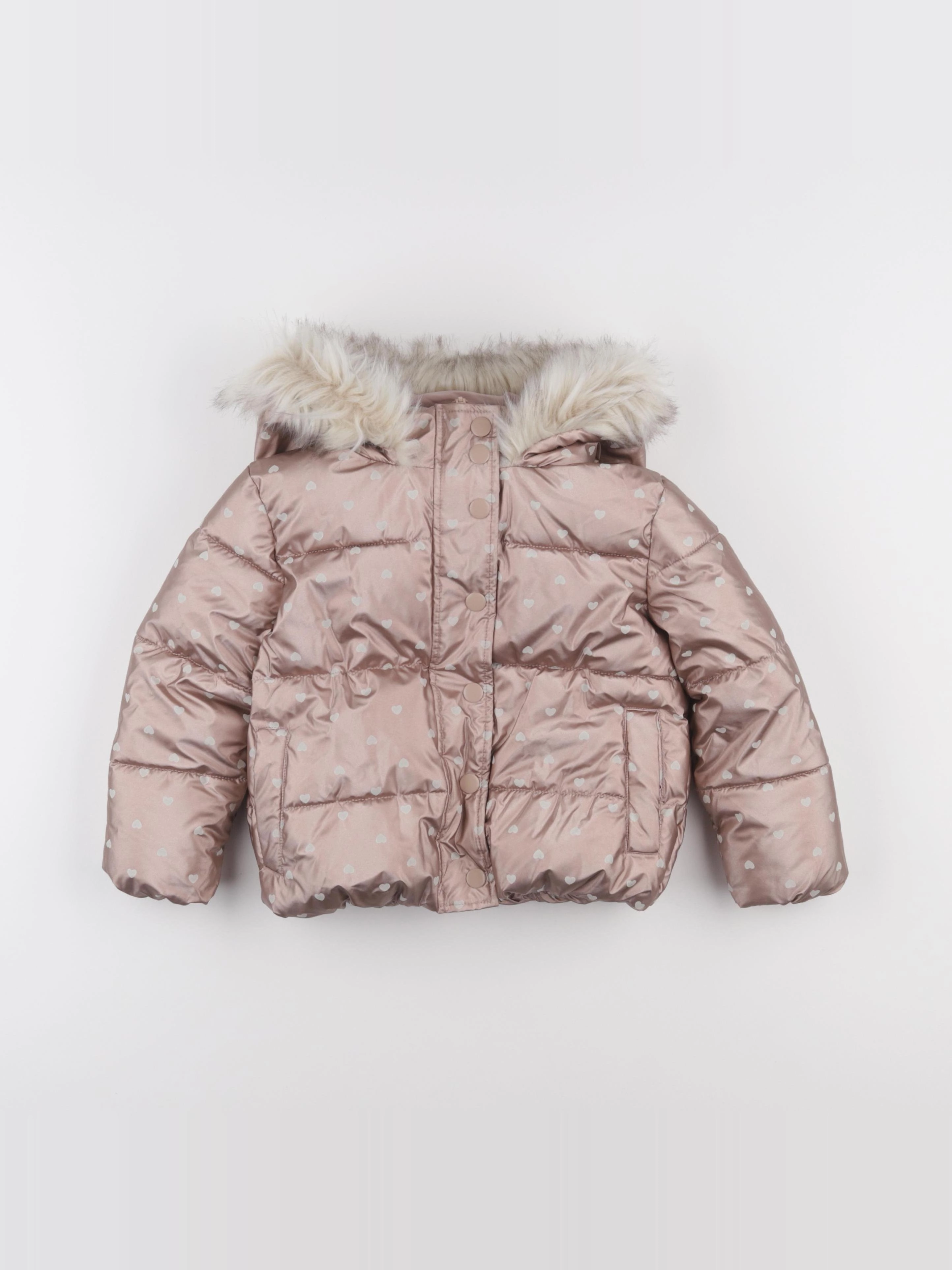 Vertbaudet - doudoune rose - 3 ans