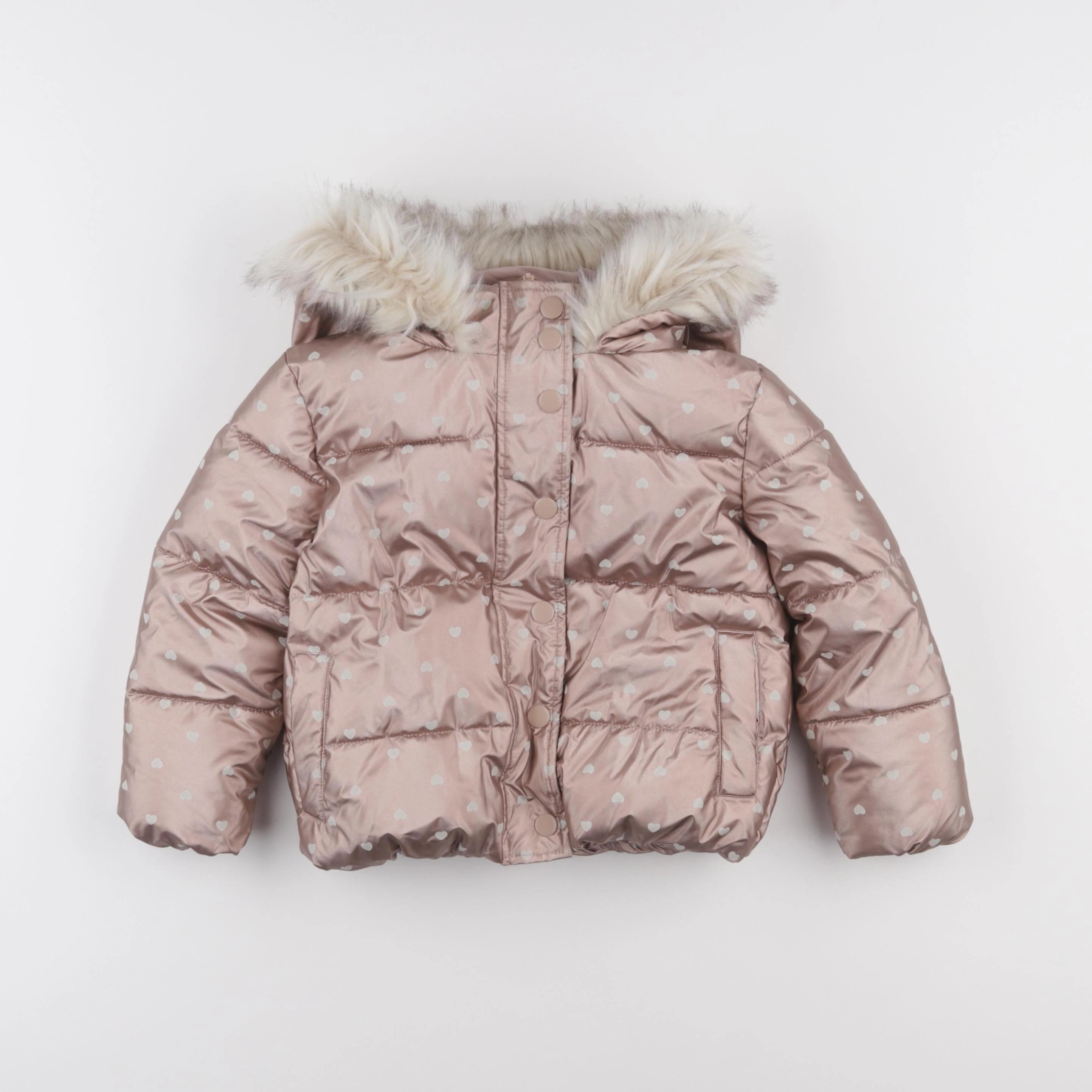 Vertbaudet - doudoune rose - 3 ans