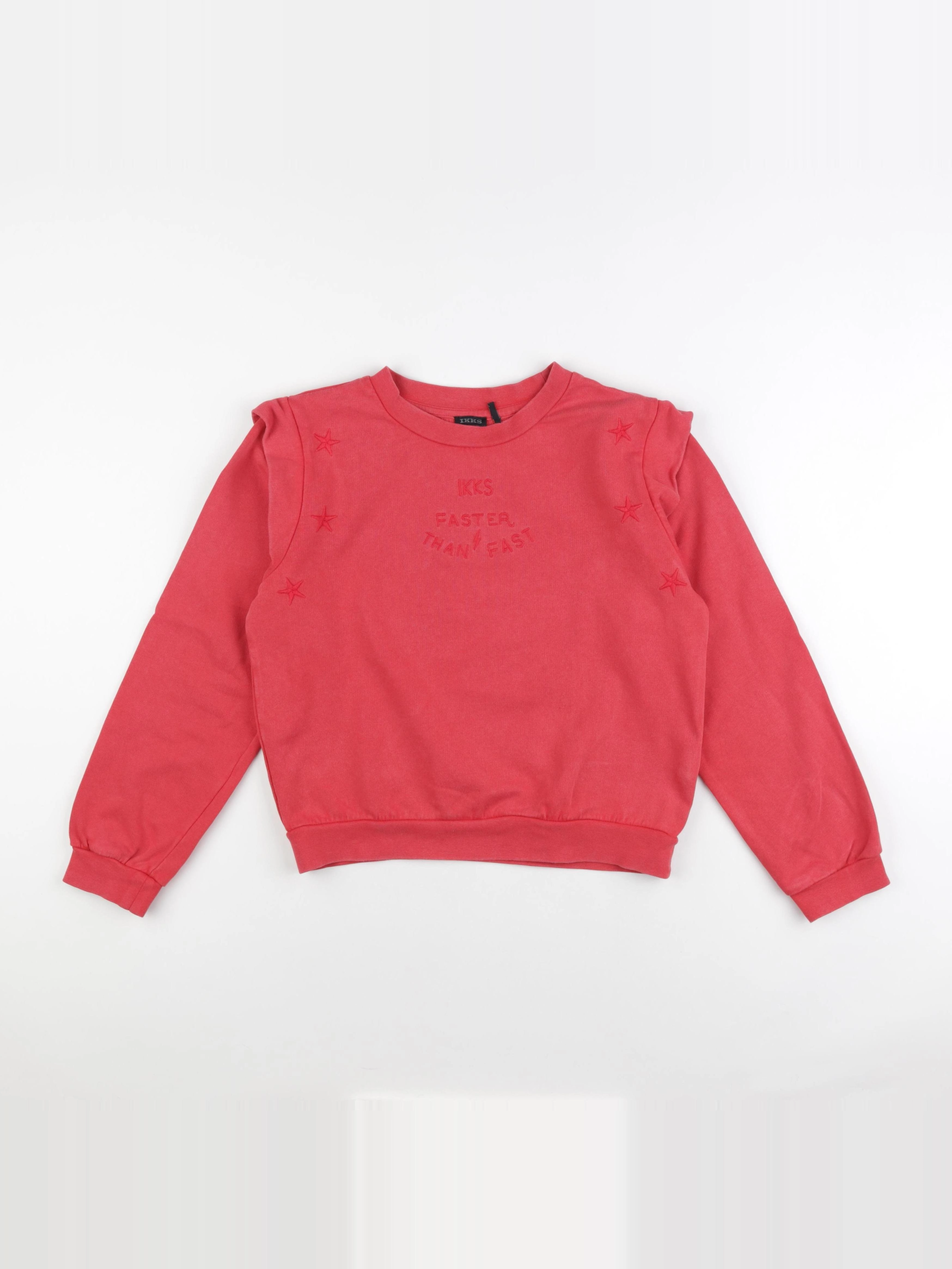 IKKS - sweat rose - 12 ans