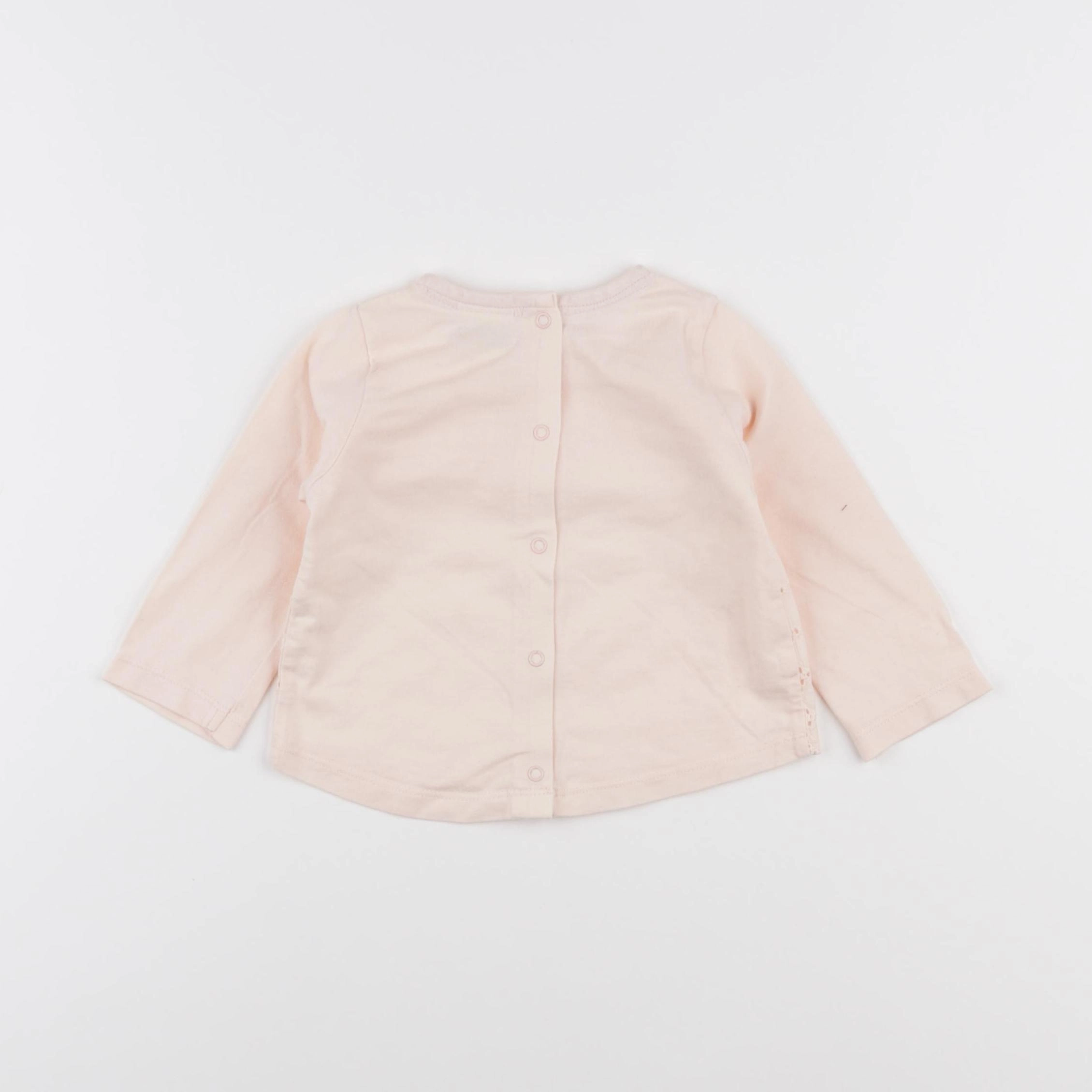 Tape à l'oeil - tee-shirt rose - 9 mois