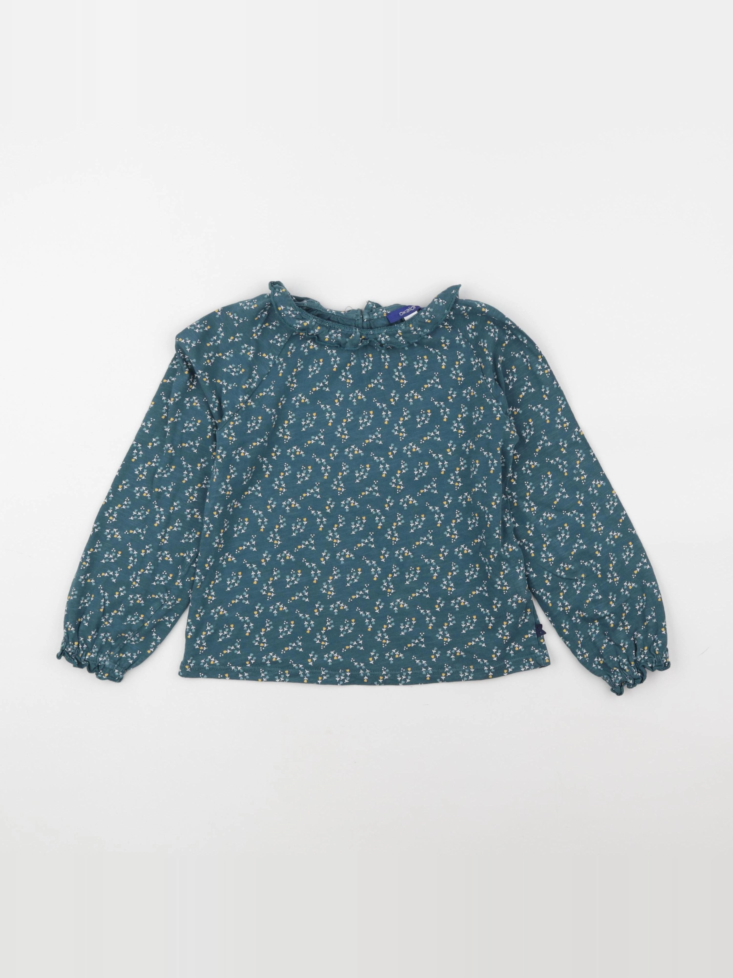 Okaidi - tee-shirt vert - 8 ans
