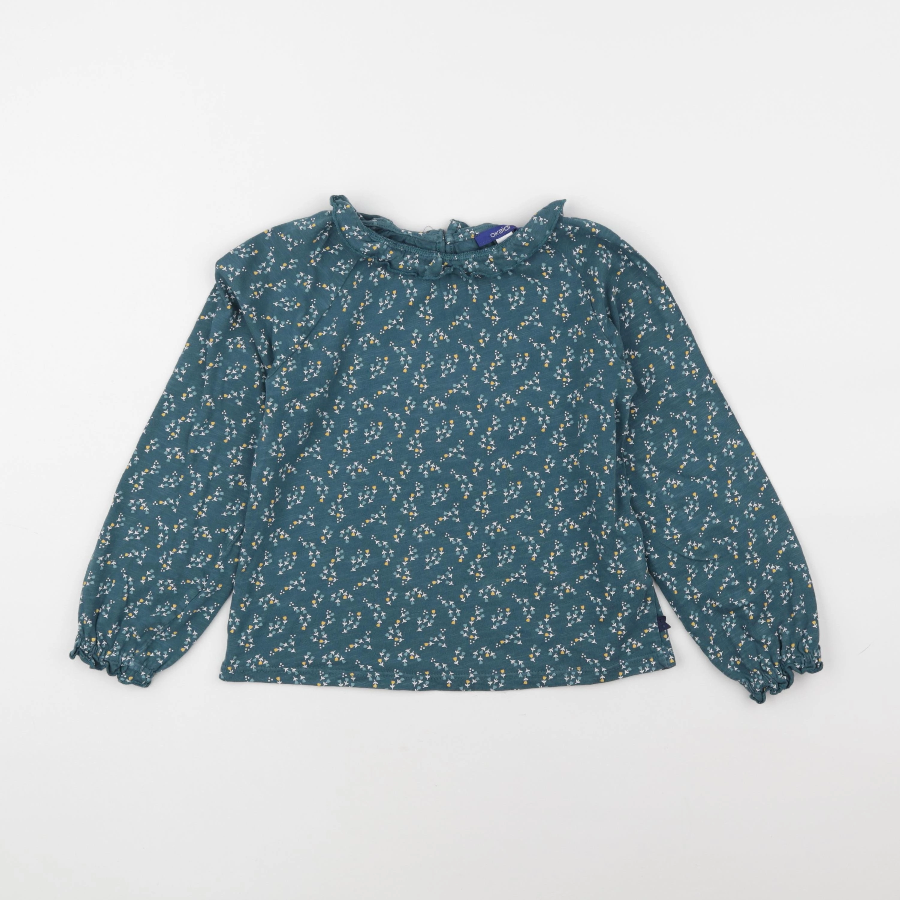 Okaidi - tee-shirt vert - 8 ans