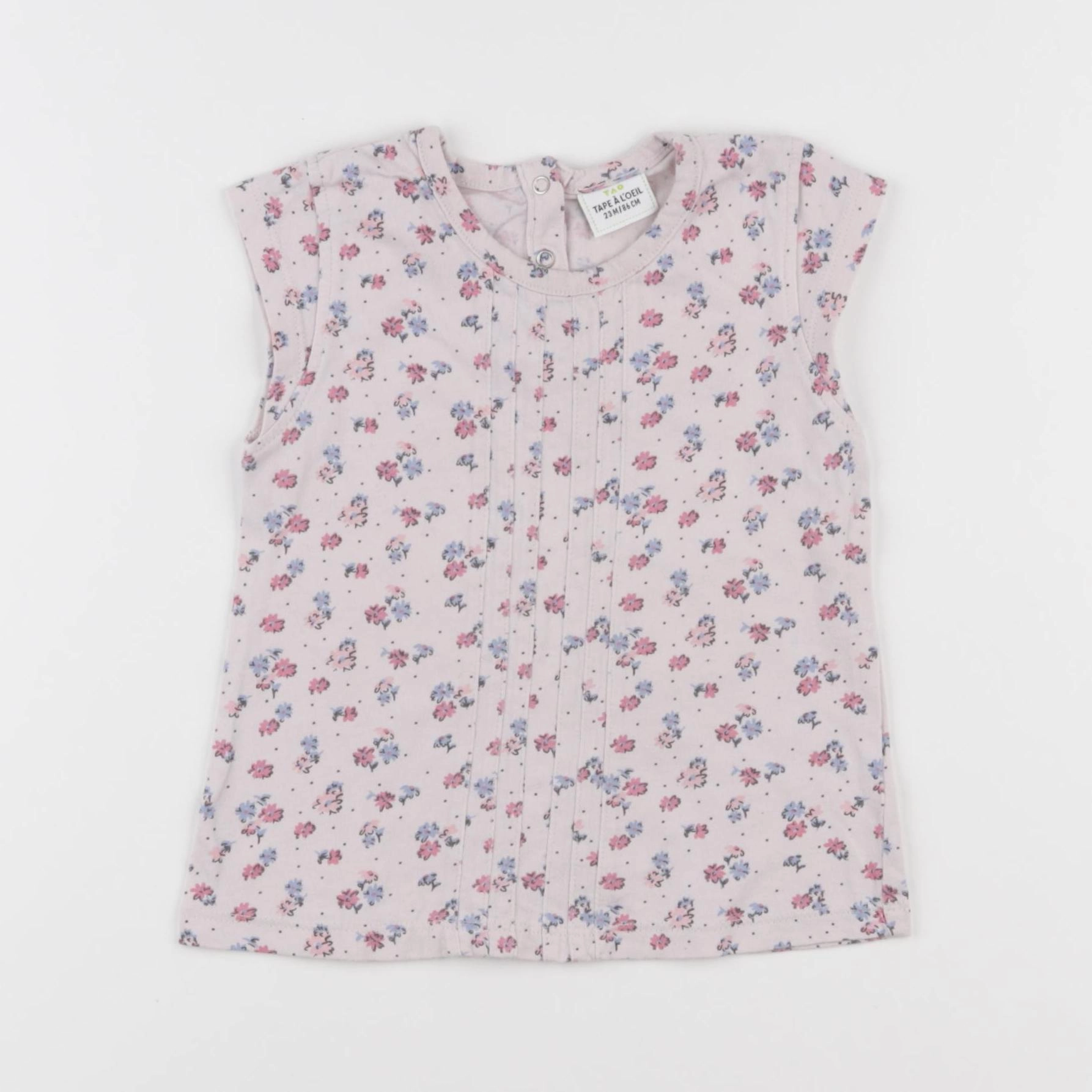 Tape à l'oeil - tee-shirt rose - 24 mois