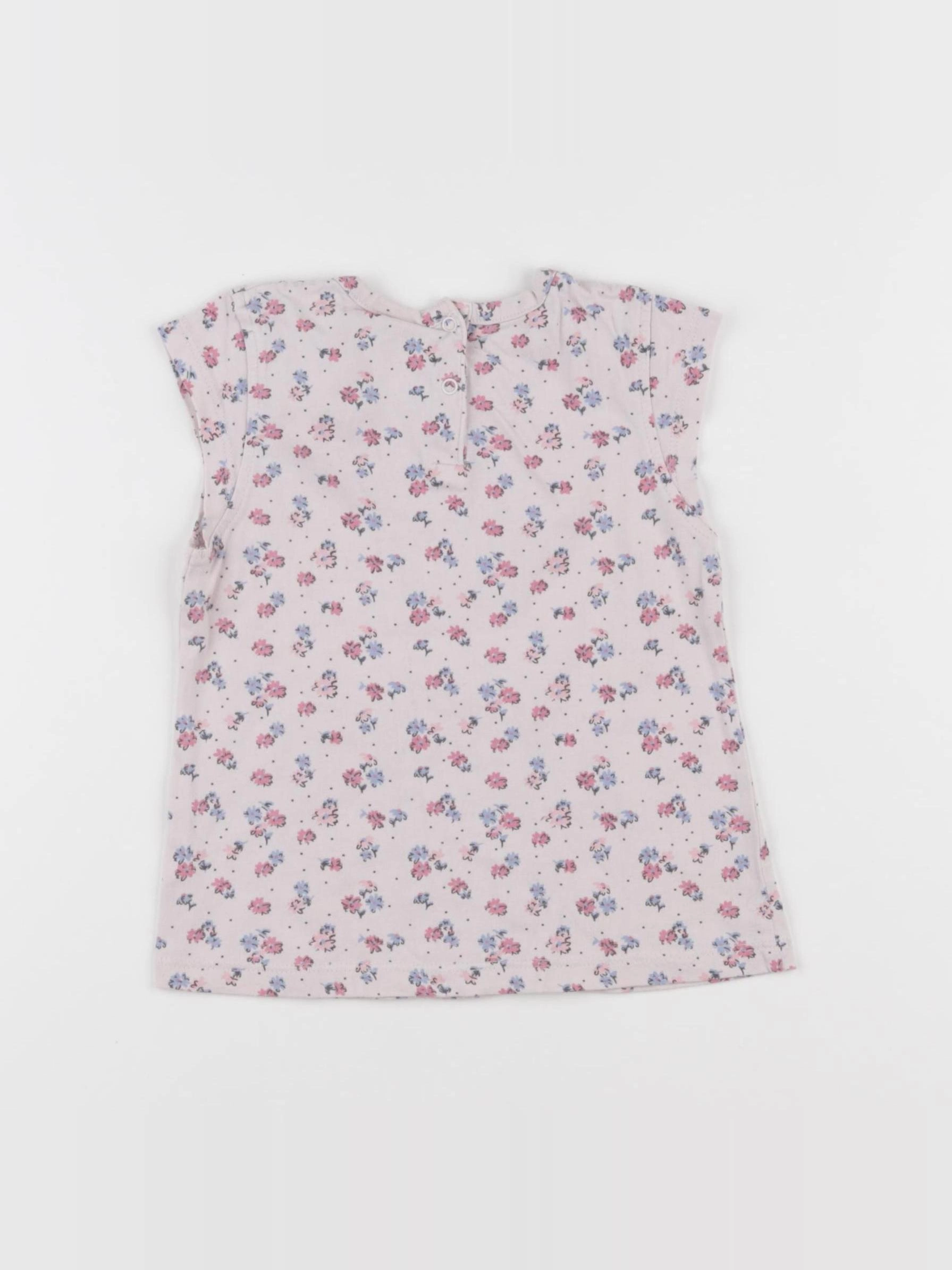 Tape à l'oeil - tee-shirt rose - 24 mois