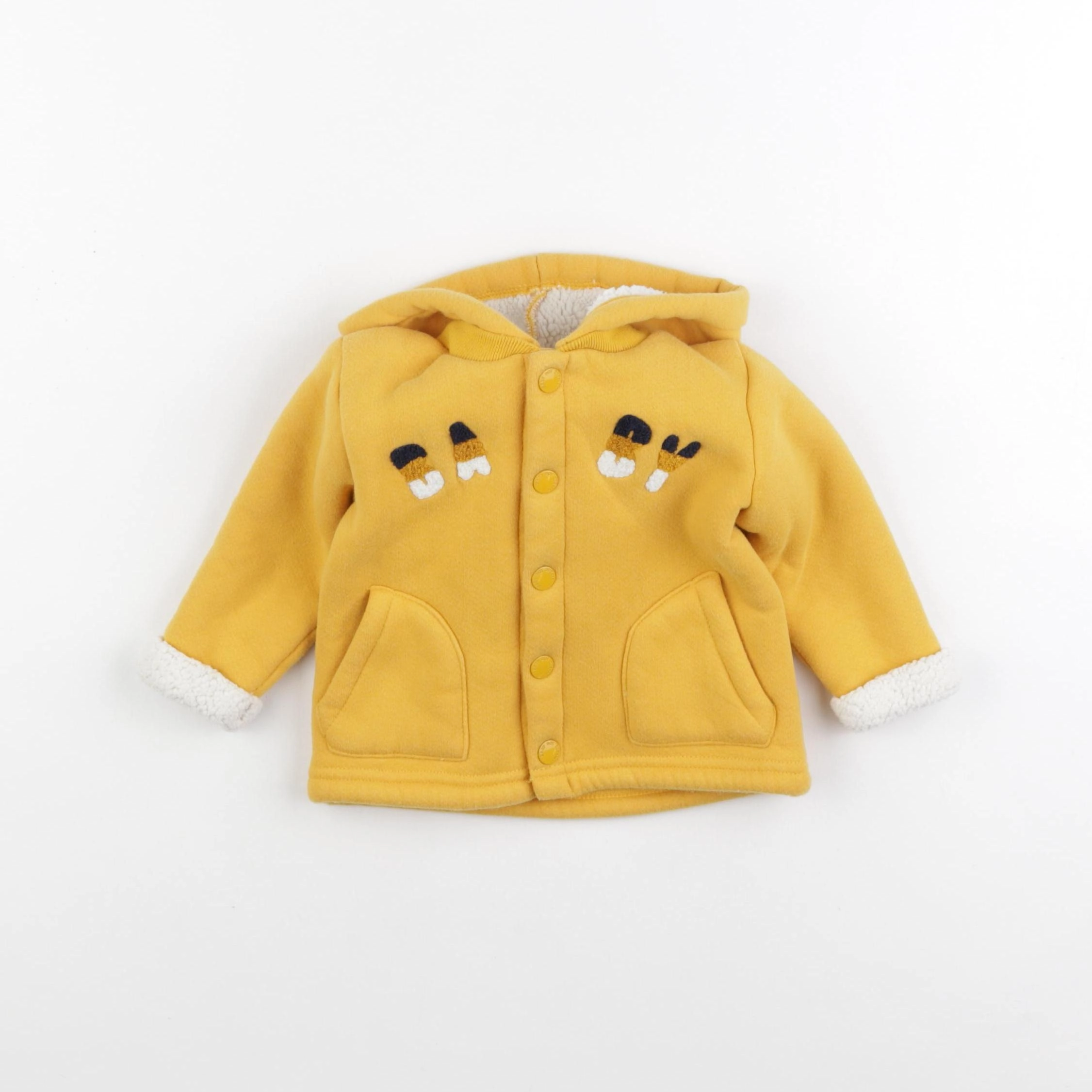 Tape à l'oeil - sweat jaune - 6 mois