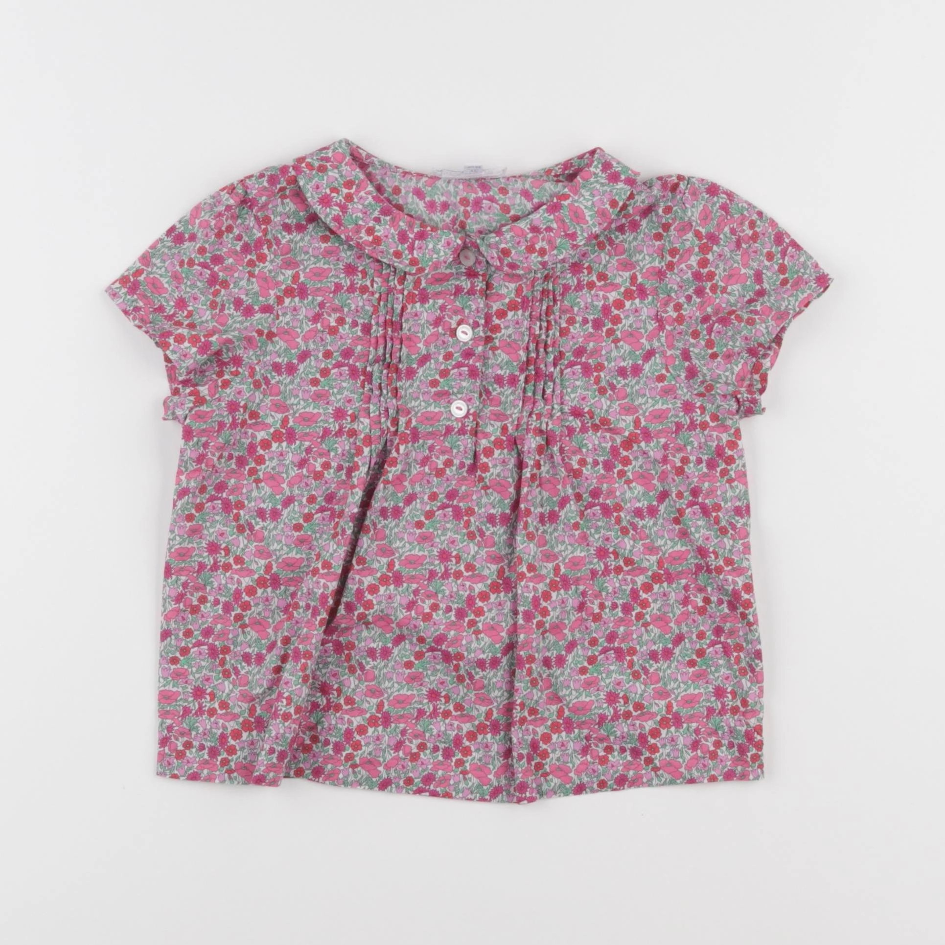 Jacadi - blouse liberty rose - 3 ans