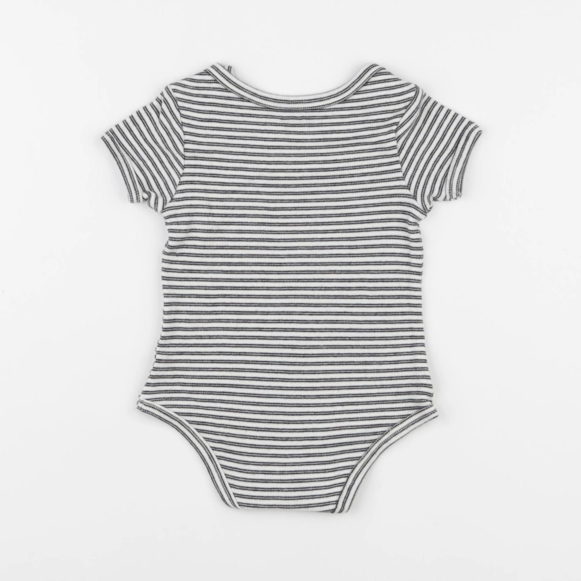 Vertbaudet - body bleu, blanc - 18 mois