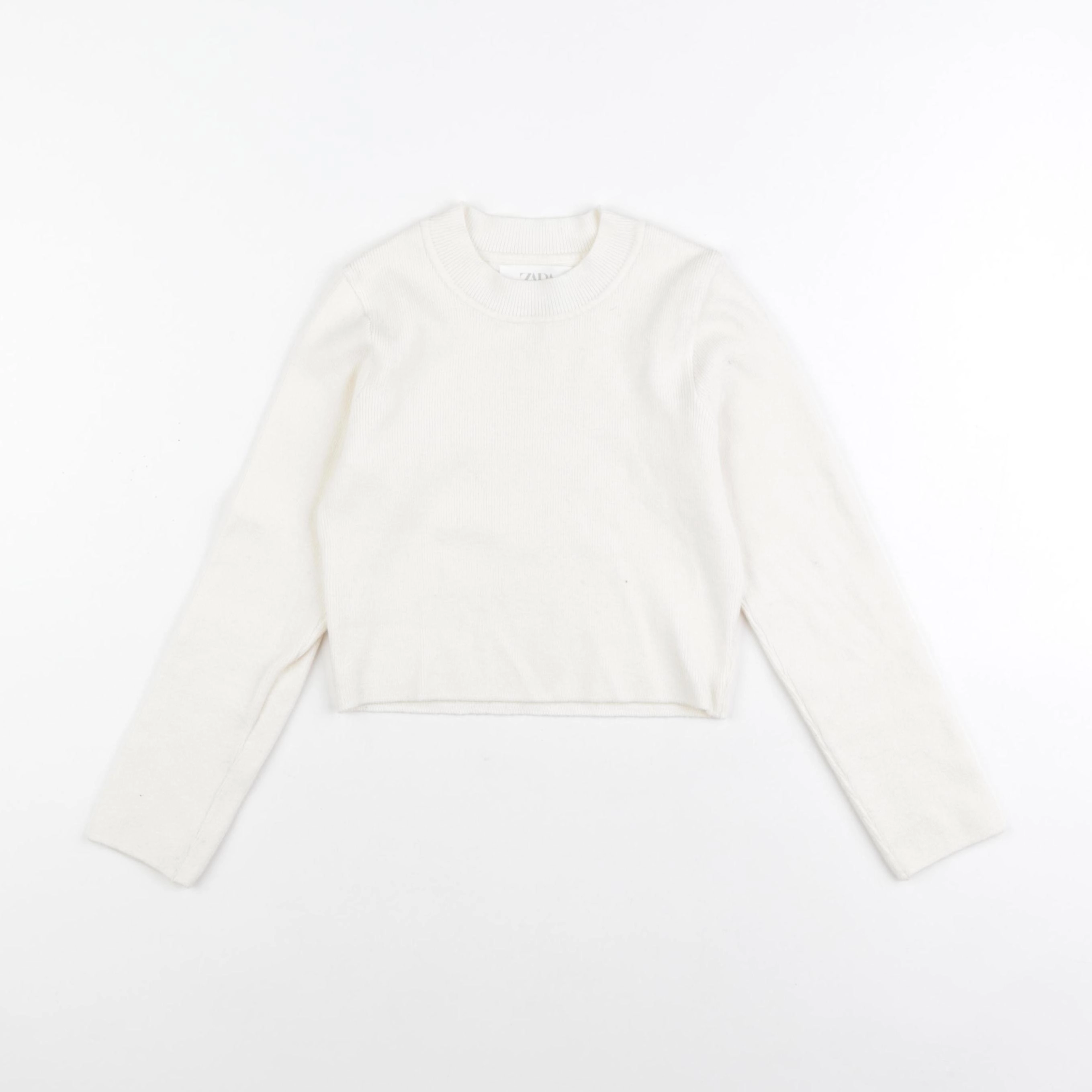 Zara - pull beige - 8/9 ans