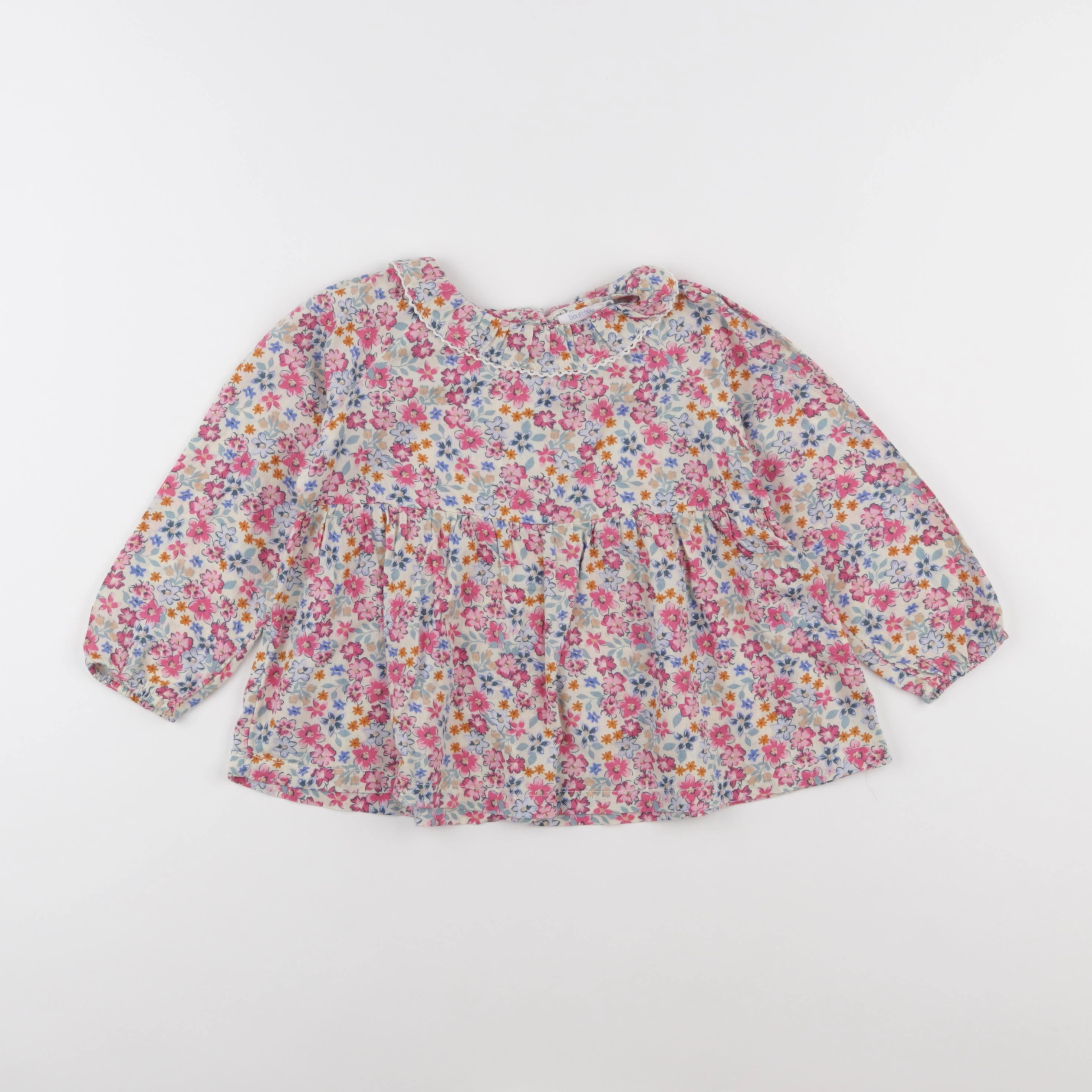 Boutchou - blouse multicolore - 36 mois