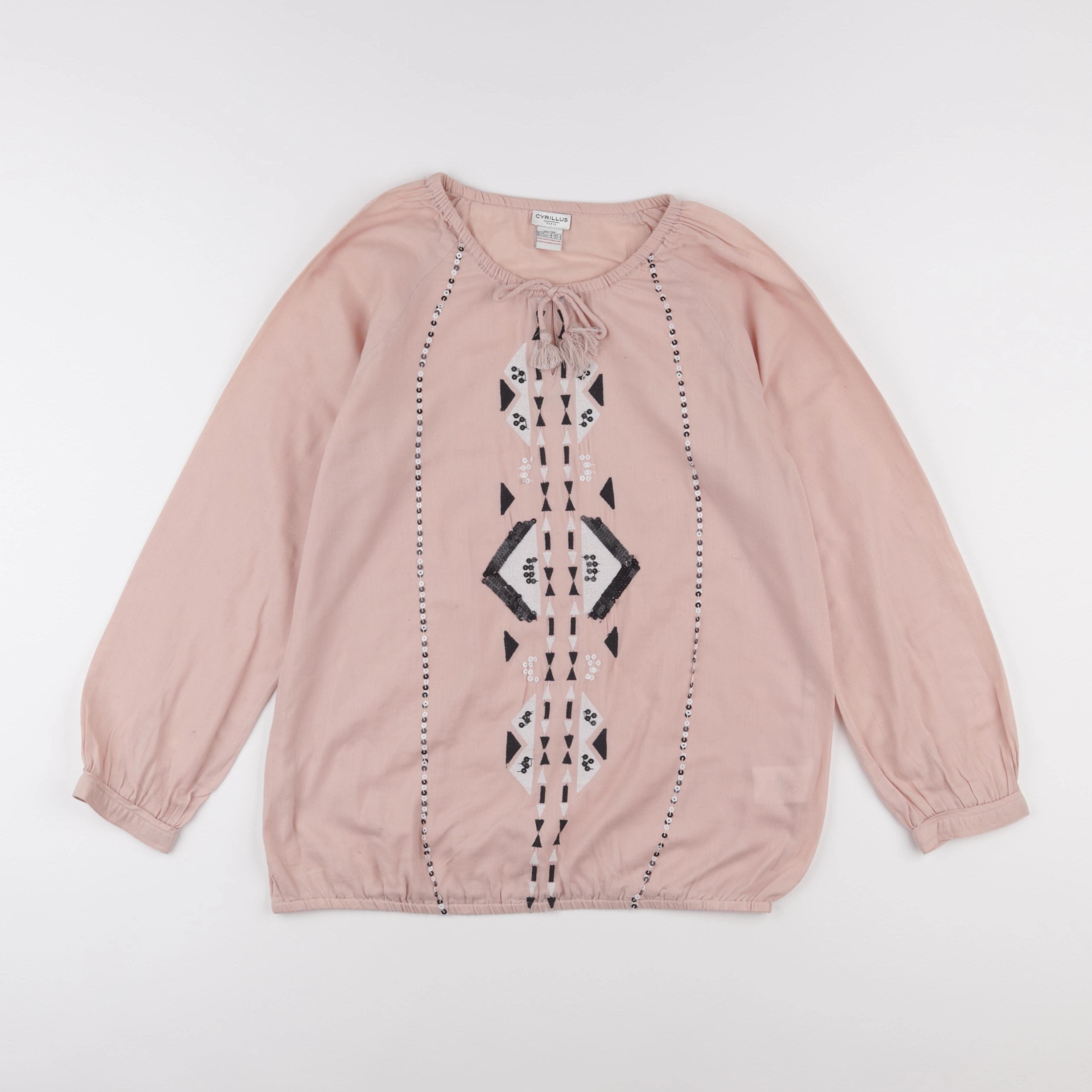 Cyrillus - tee-shirt rose - 16 ans
