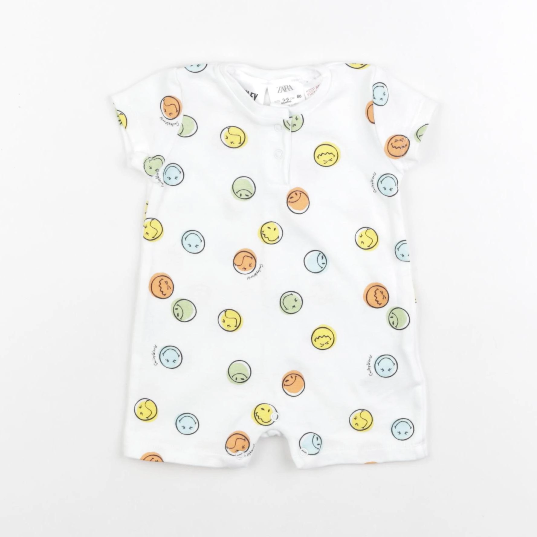Zara - combinaison multicolore - 3/6 mois