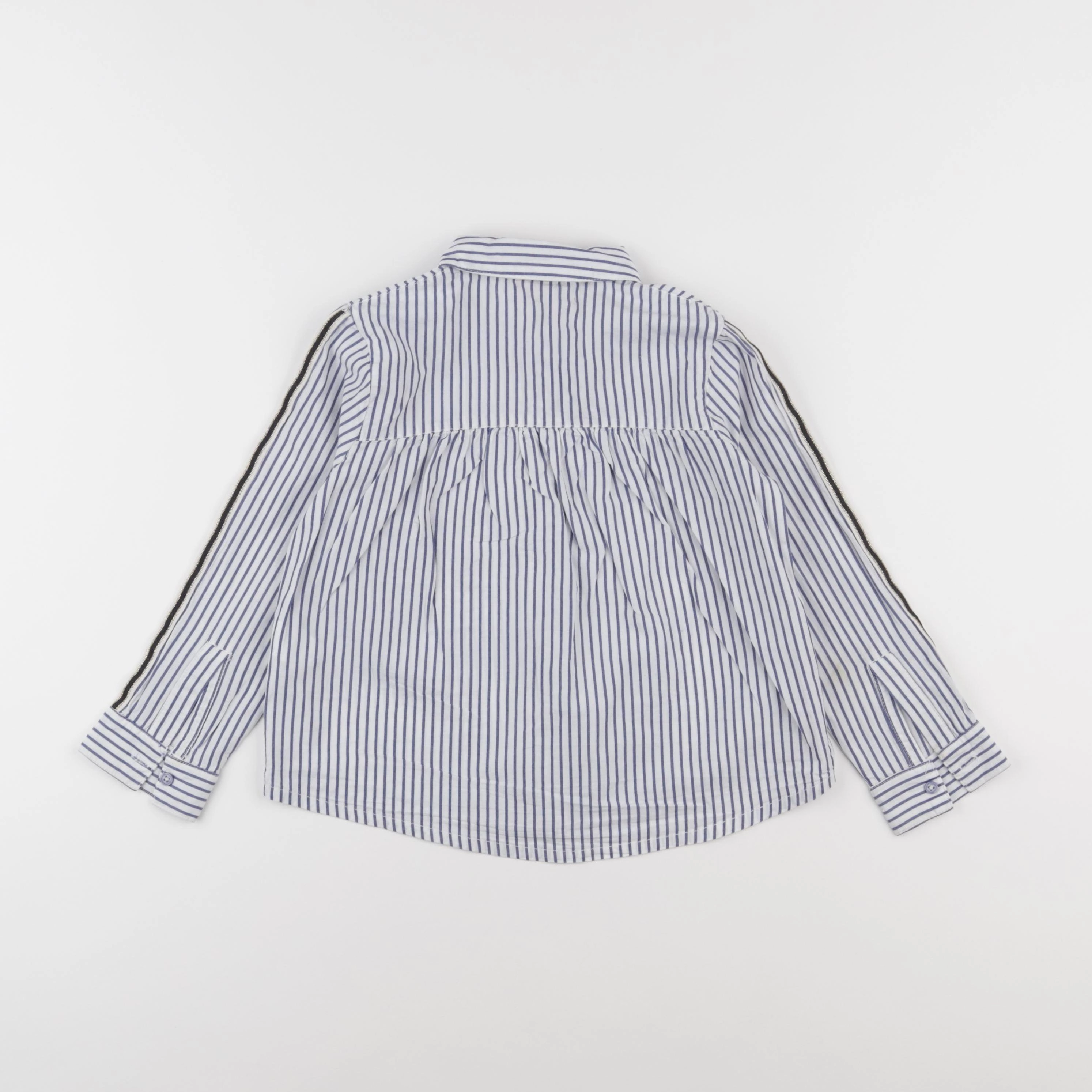 Tape à l'oeil - chemise blanc, bleu - 5 ans