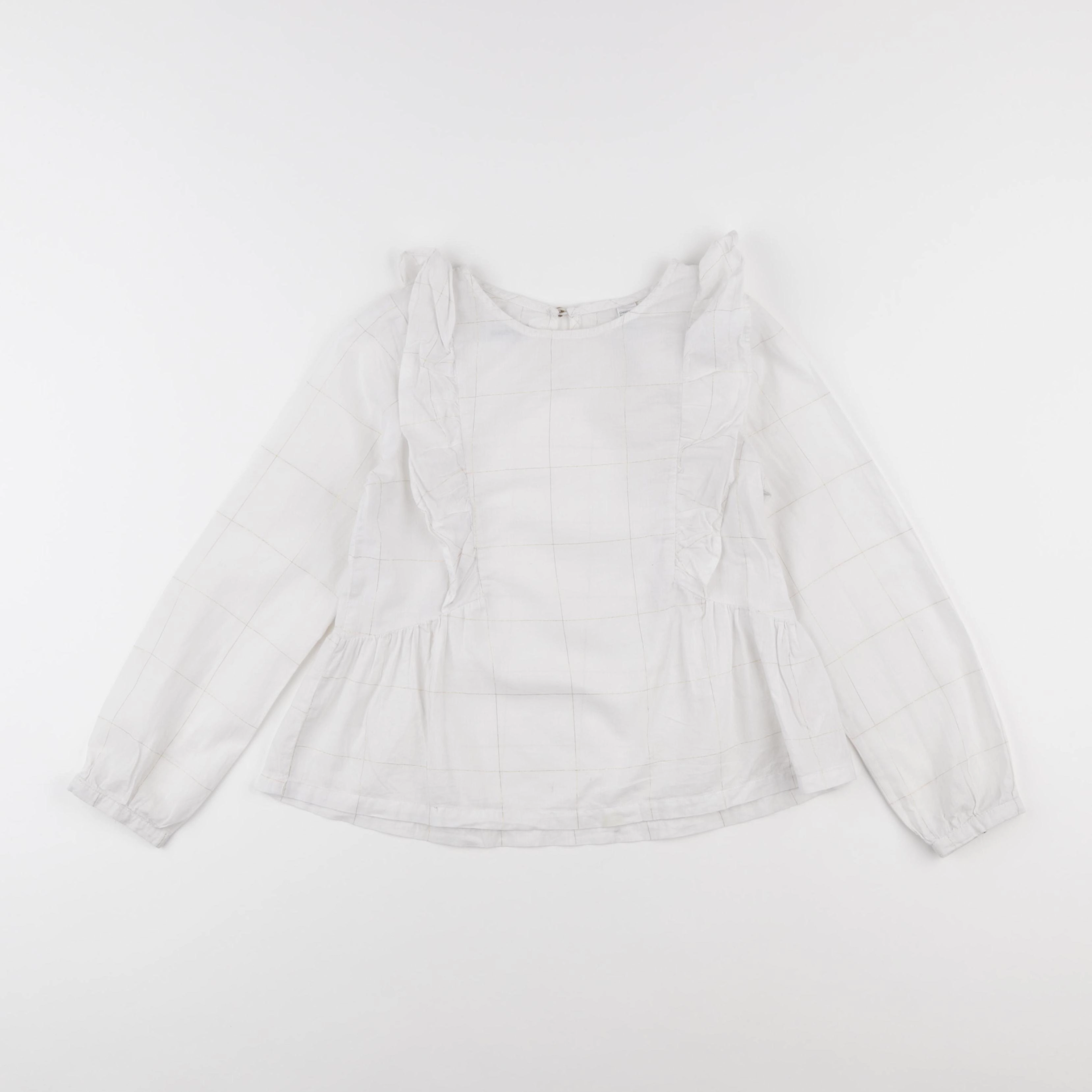 Okaidi - blouse blanc - 8 ans