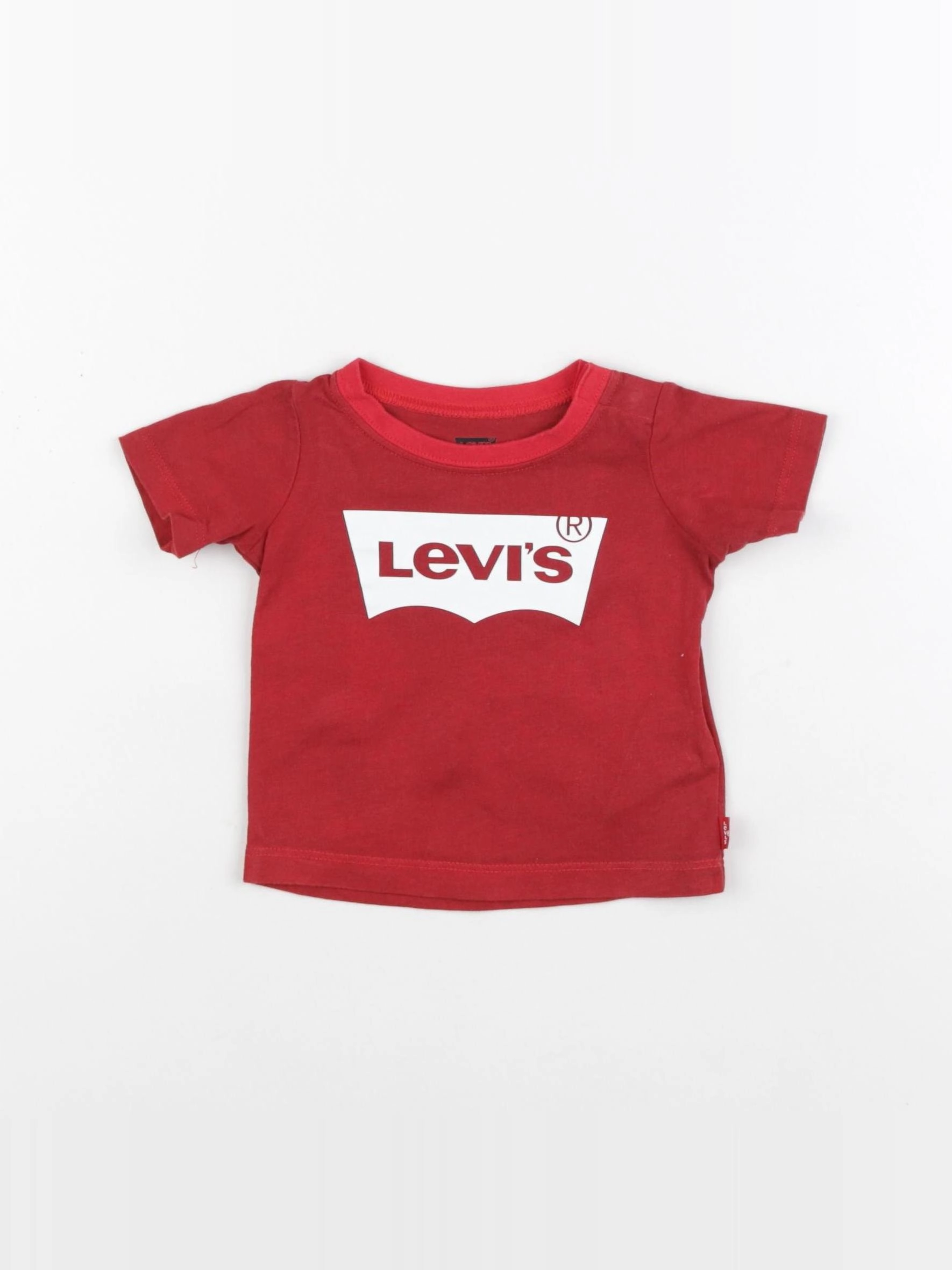 Levi's - tee-shirt rouge - 6 mois