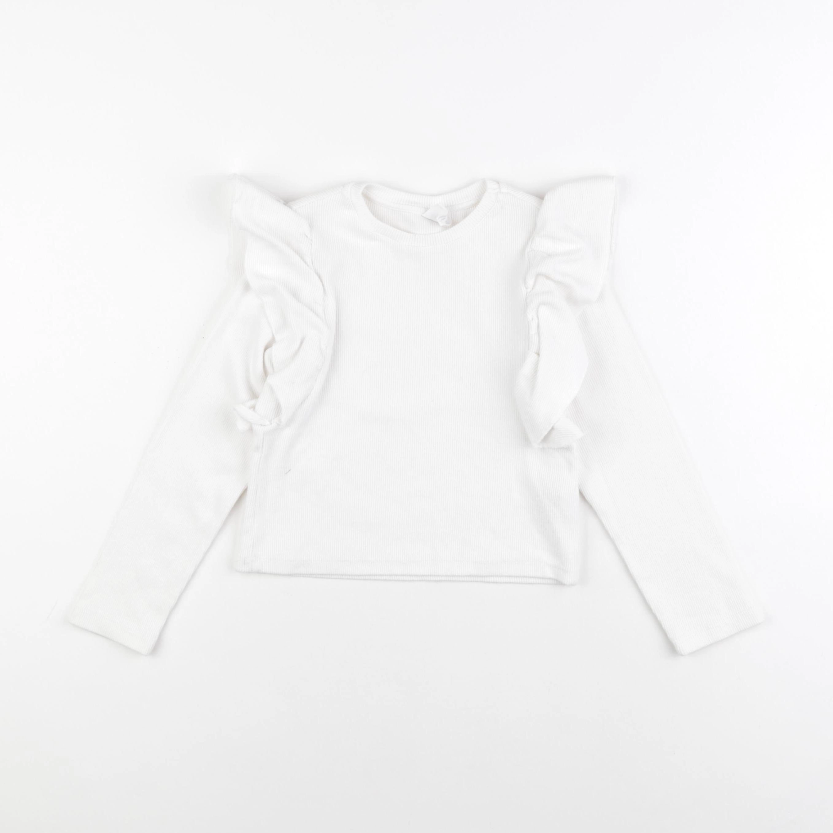 Zara - tee-shirt blanc - 8 ans