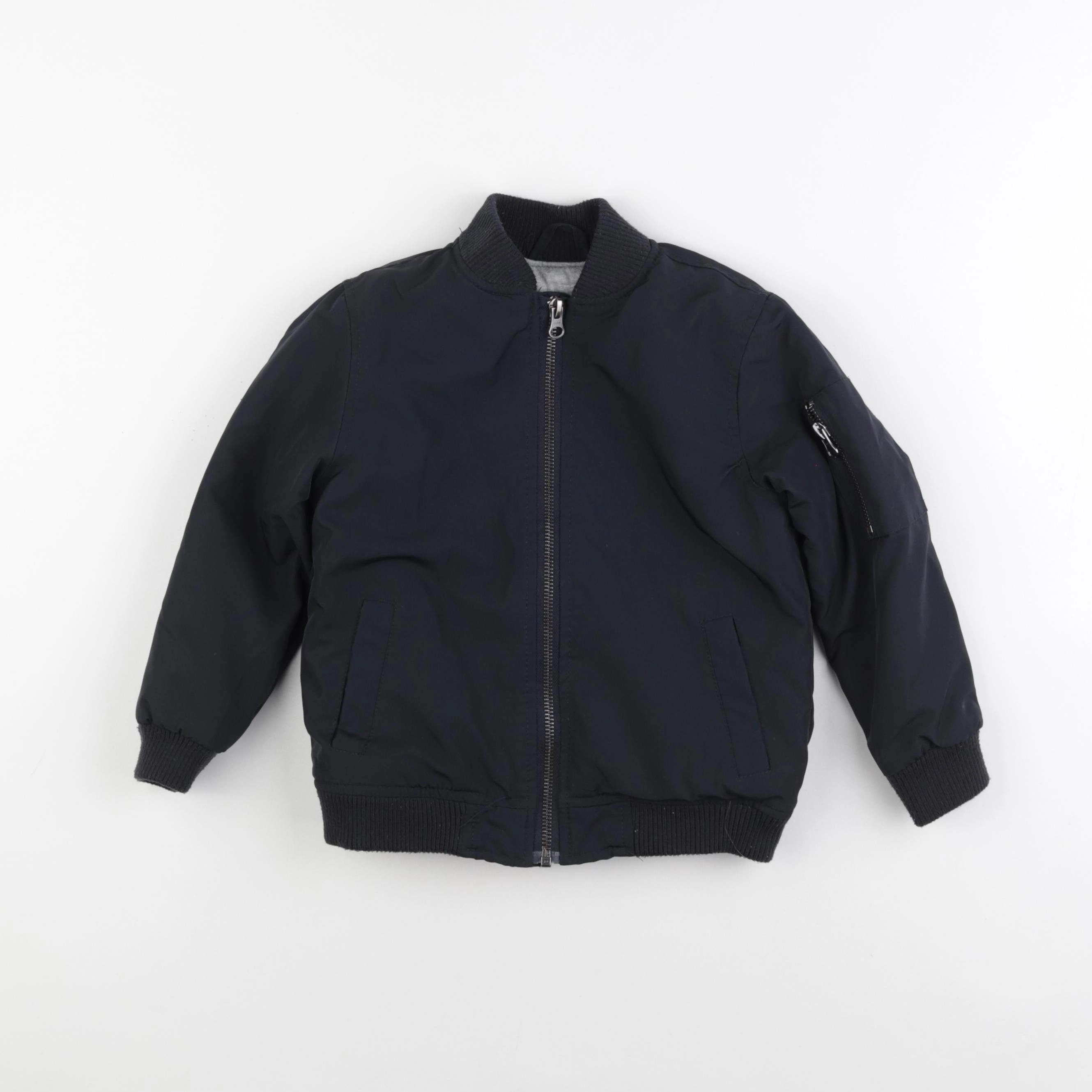 Monoprix - veste noir - 4 ans