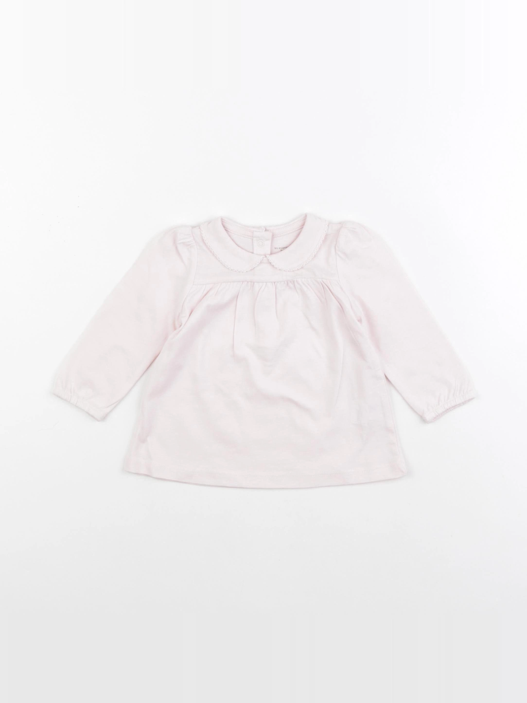 Boutchou - tee-shirt rose - 6 mois