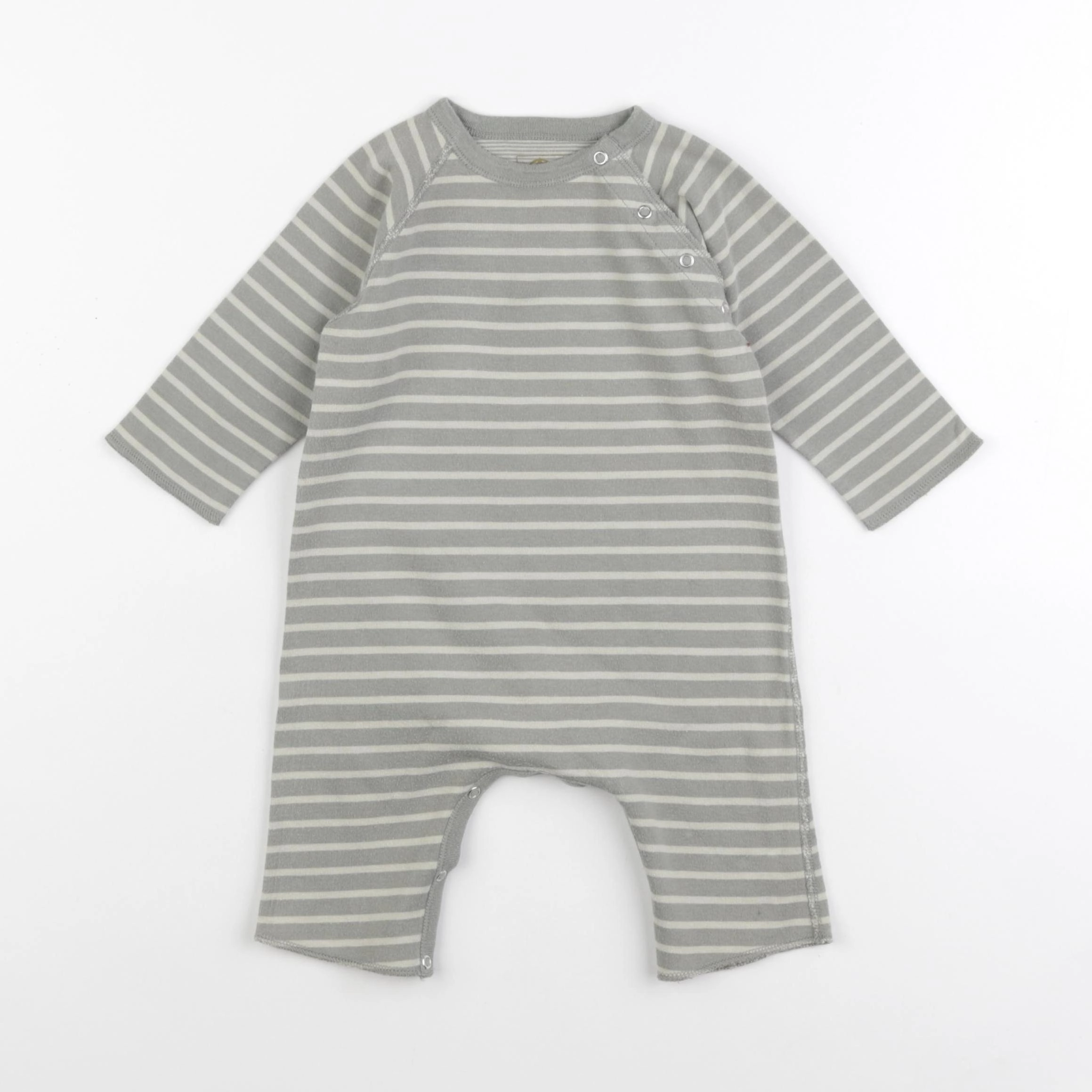 Petit Bateau - combinaison vert - 3 mois